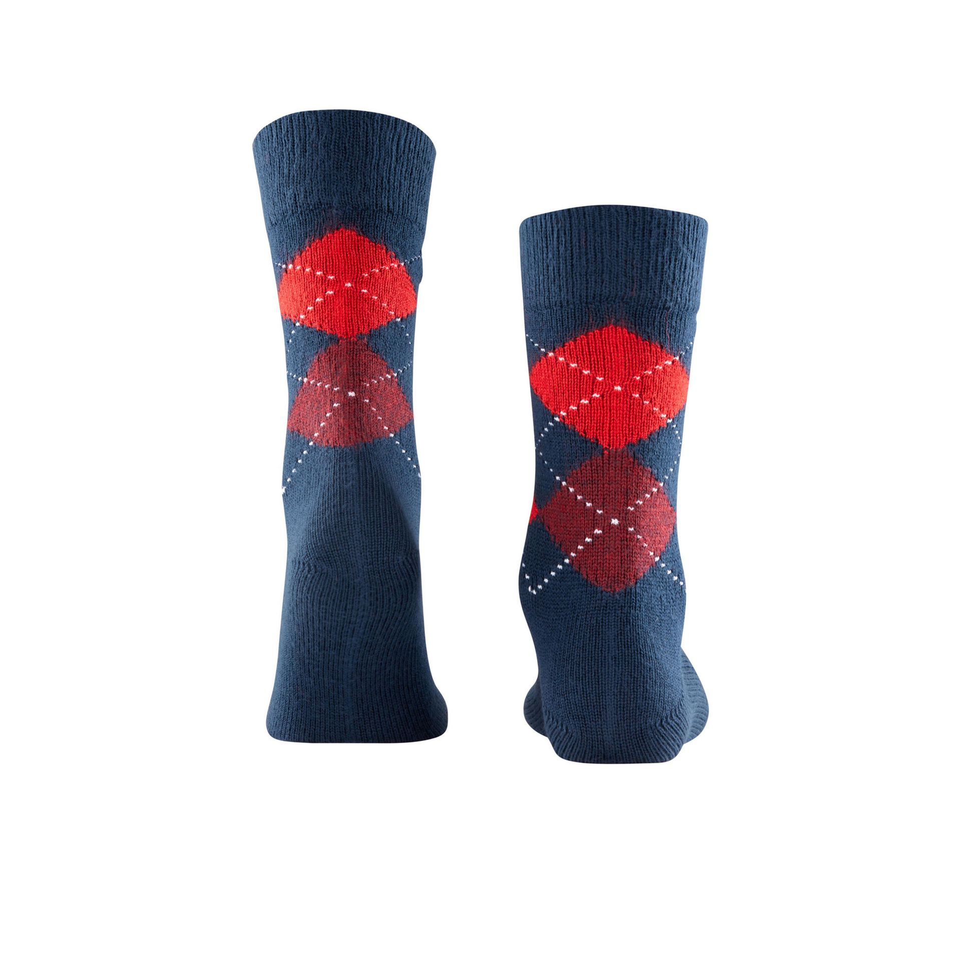Falke Burlington Preston Steel Blue 267957 blauw