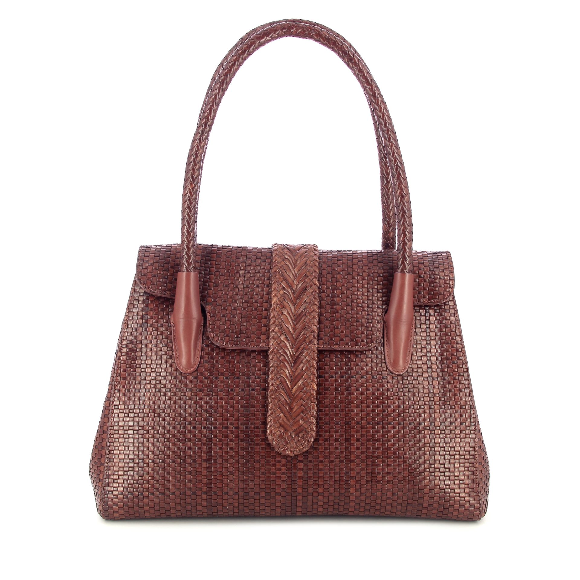 Allan K Kirsten Large Fence Nutmeg 268033 cognac