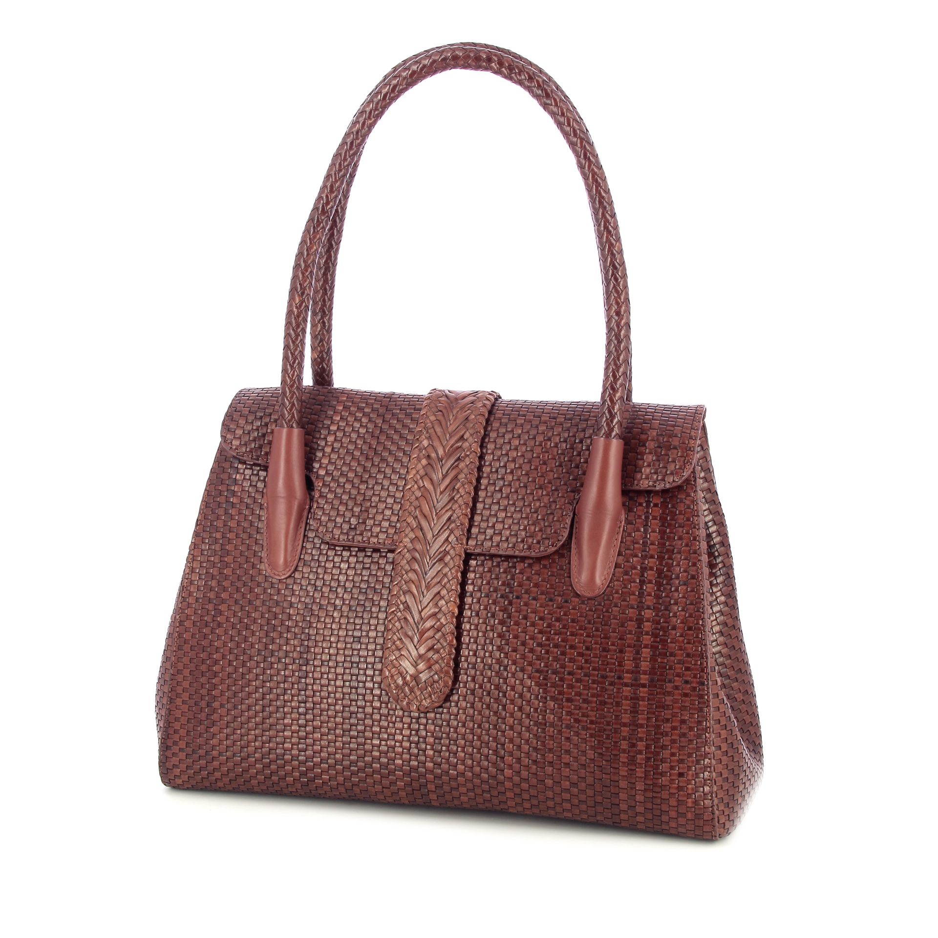 Allan K Kirsten Large Fence Nutmeg 268033 cognac