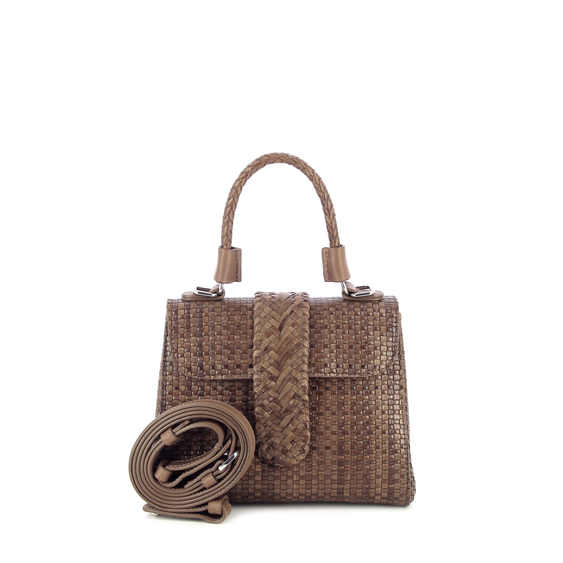 Allan K Kirsten Mini Fence Cappu 268048 cognac