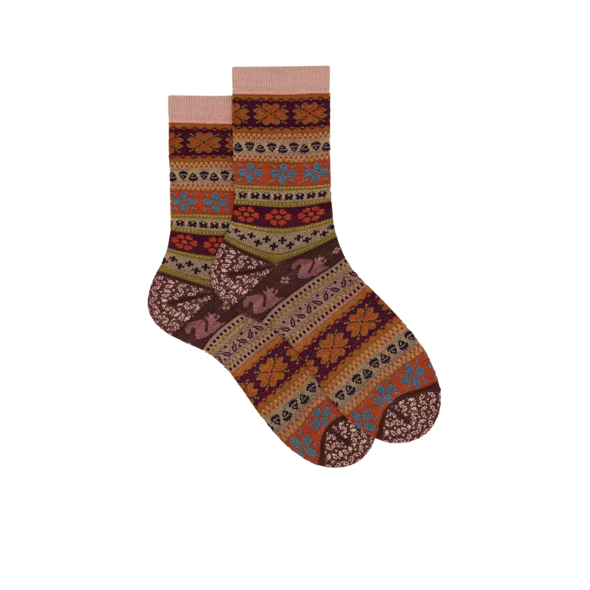 Doré Doré Fantaisie Marron Cacao/ Rose Praline 268087 multi
