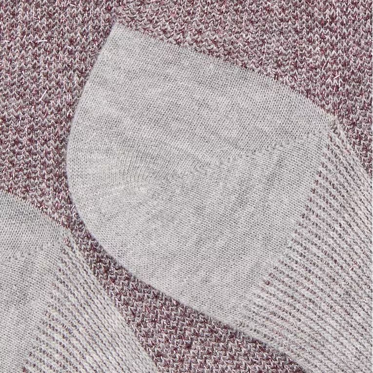 Doré Doré Élégance Gris Rocheux/ Rouge Sangria 268097 grijs