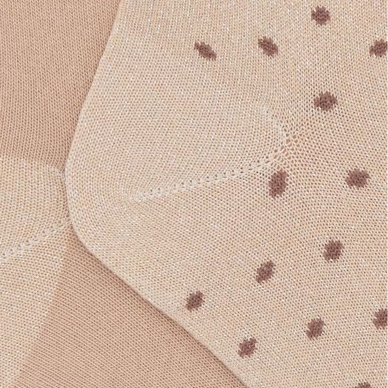 Doré Doré Sokken 2-pack Beige/ Marron Faon 268107 beige