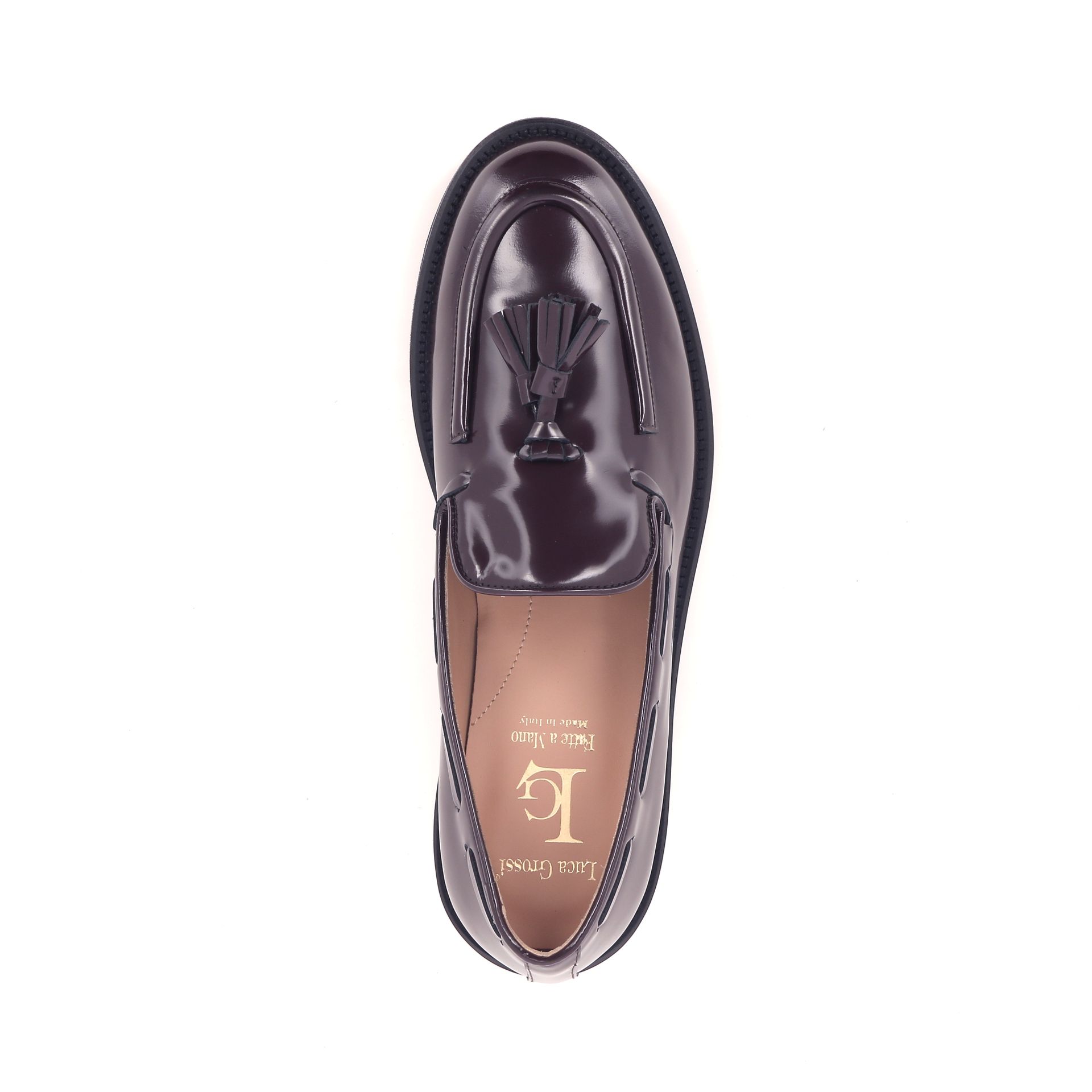 Luca Grossi Mocassin 268193 rood