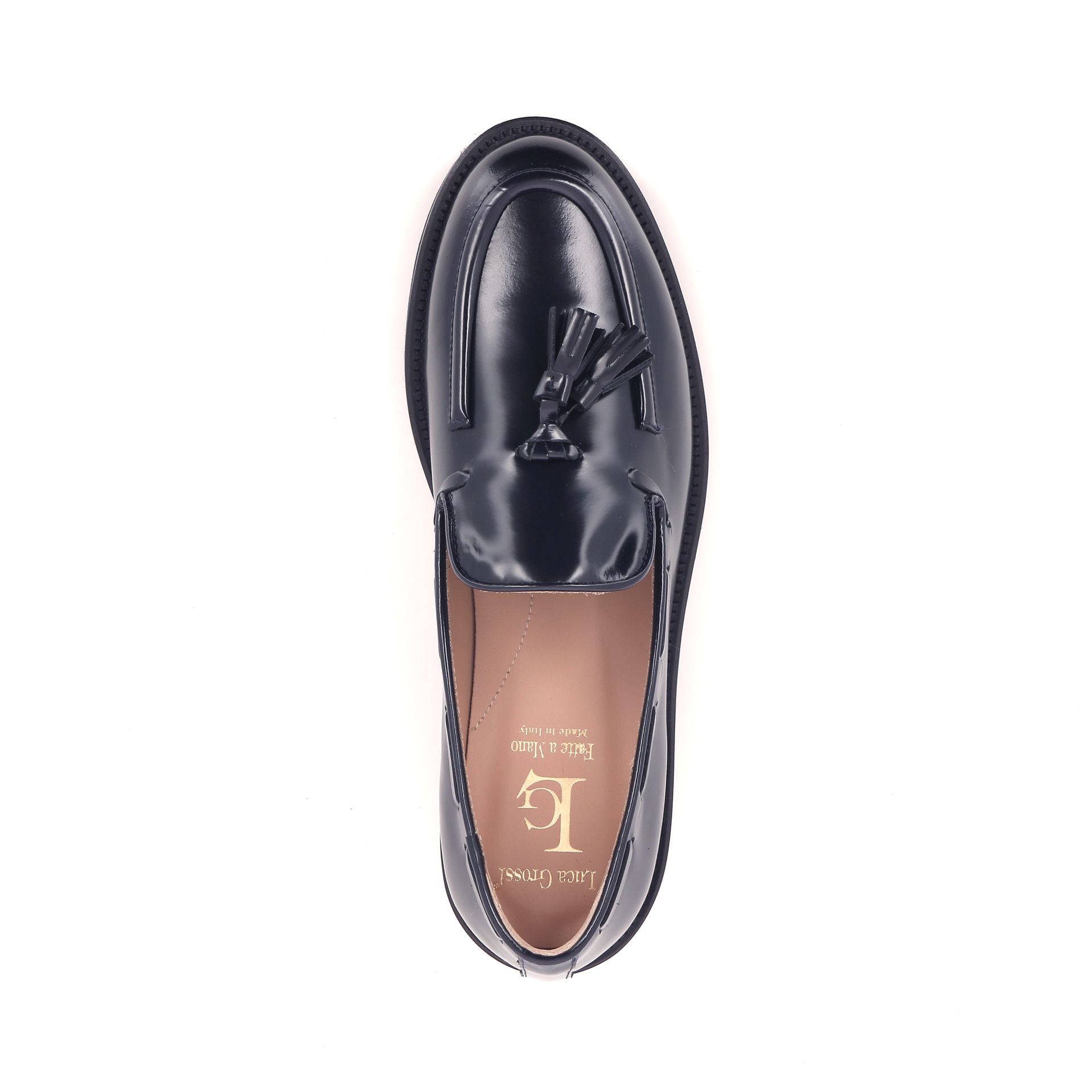Luca Grossi Mocassin 268194 blauw