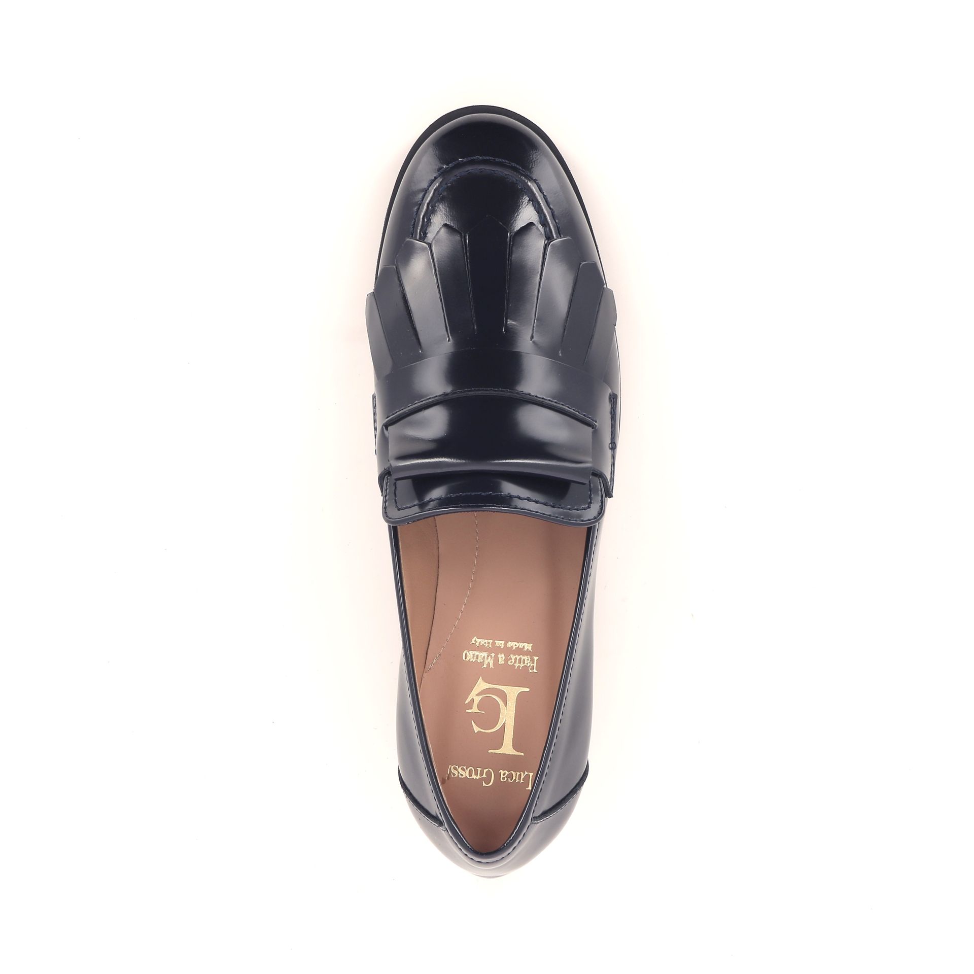 Luca Grossi Mocassin 268196 blauw