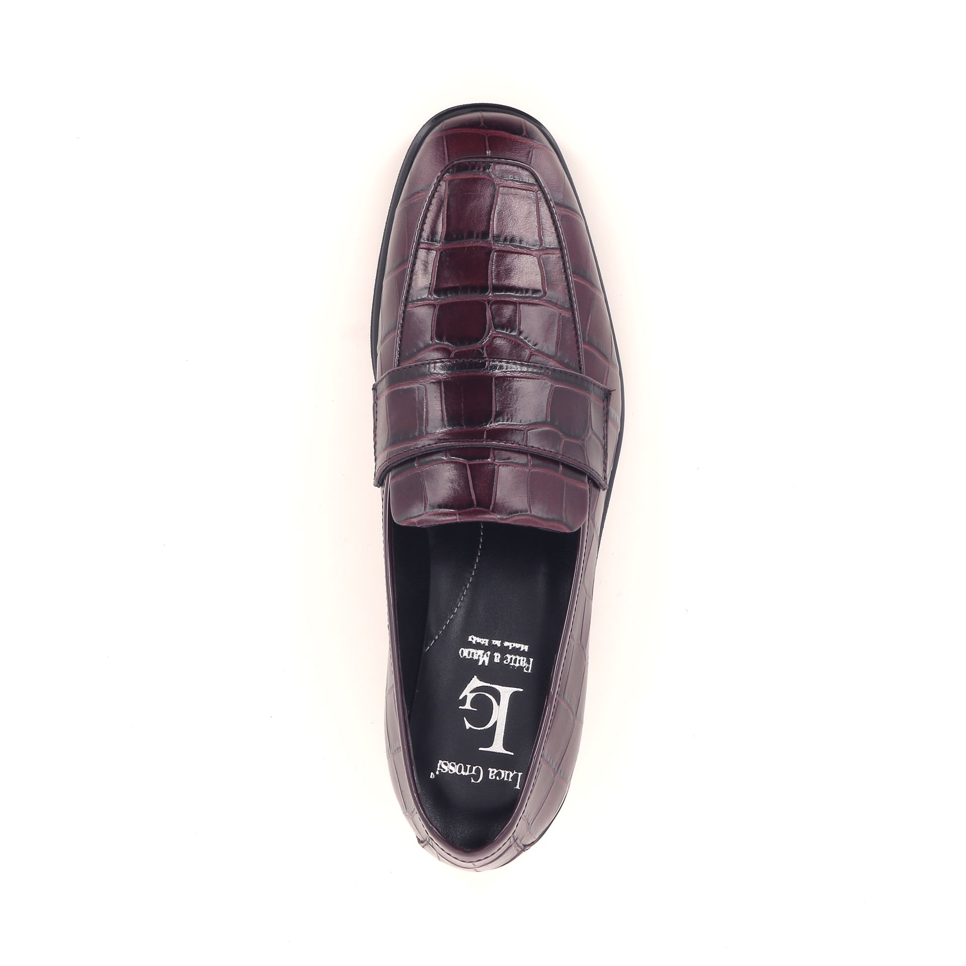 Luca Grossi Mocassin 268206 rood