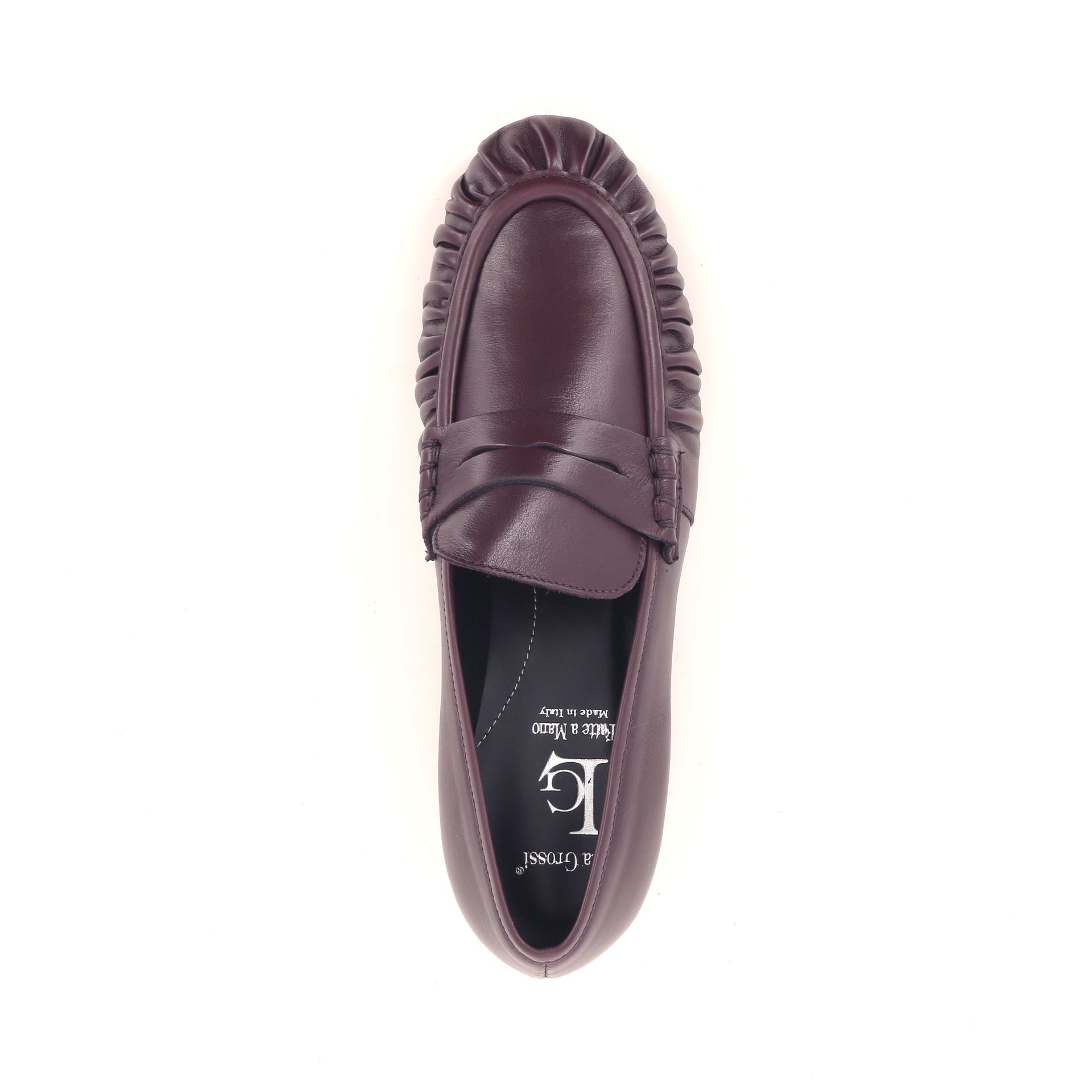 Luca Grossi Mocassin 268211 rood