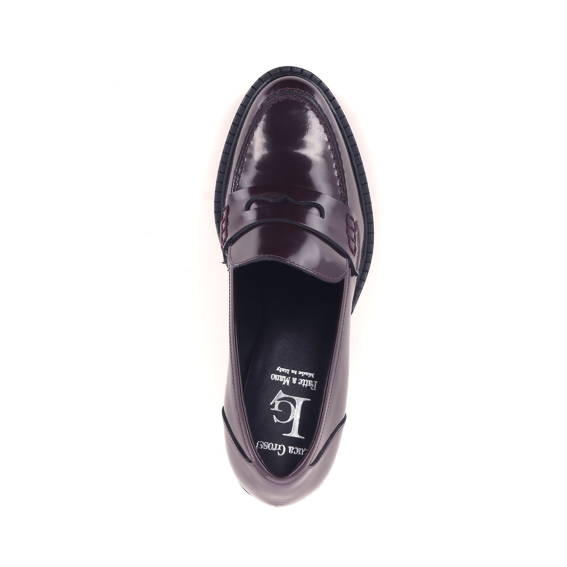 Luca Grossi Mocassin 268216 rood