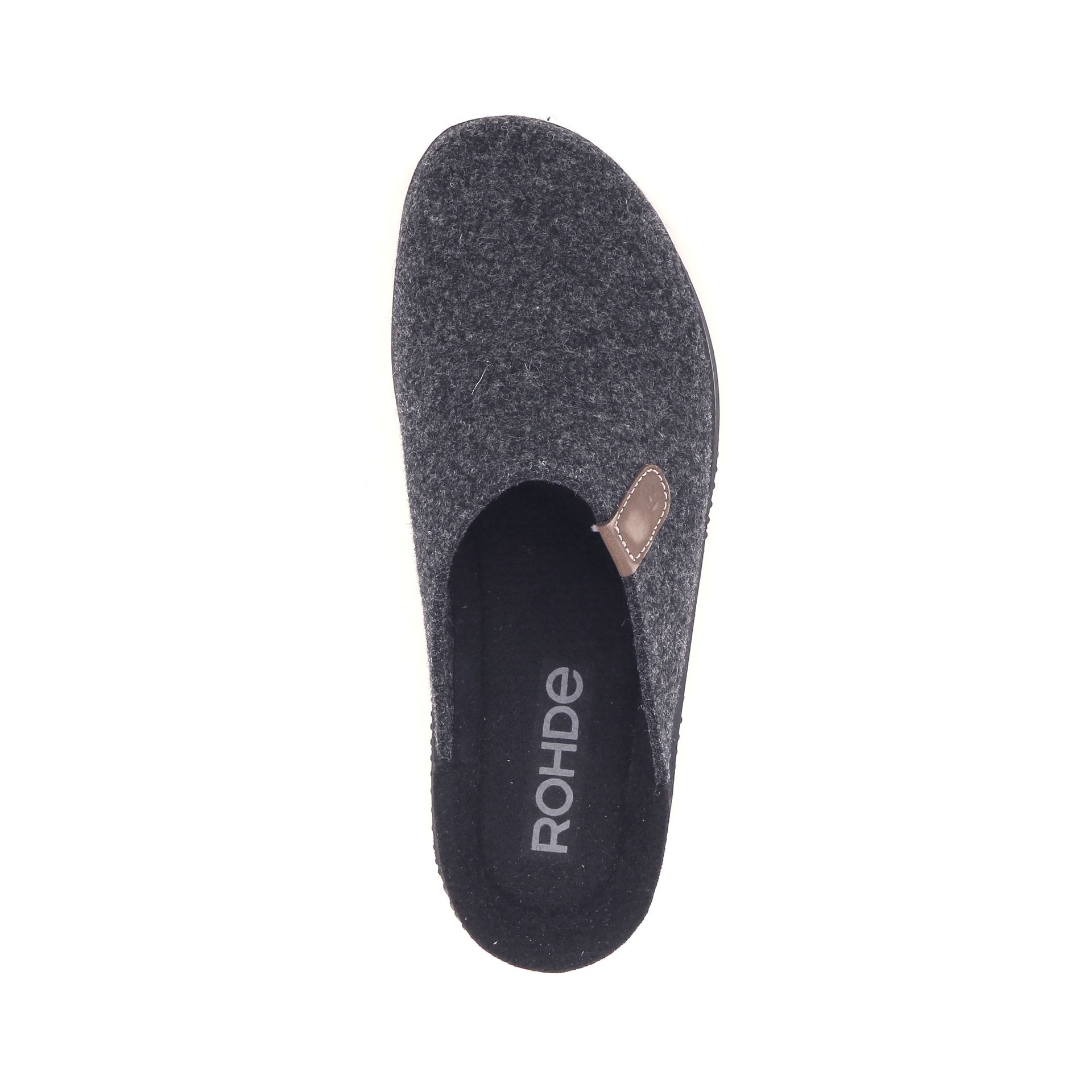 Rohde Pantoffel 268379 grijs
