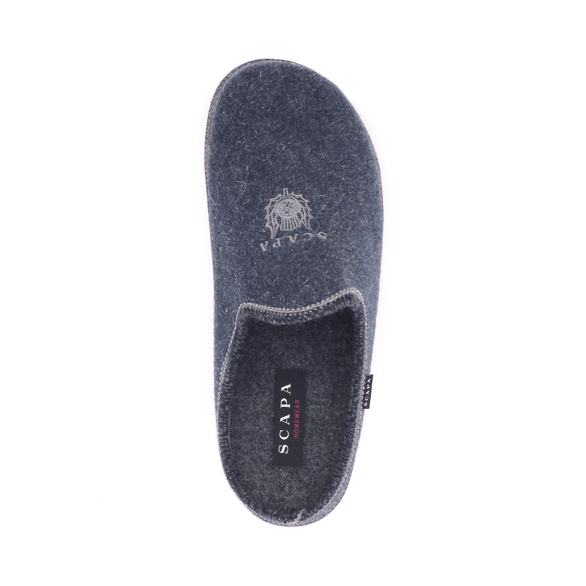 Scapa Pantoffel 268389 blauw
