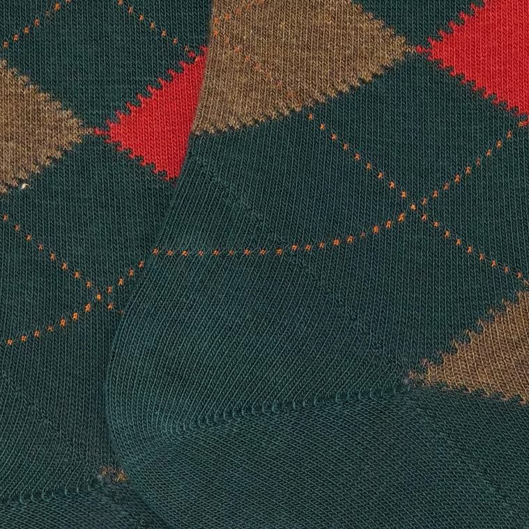 Doré Doré Fantaisie Gris-vert Fer/ Orange Cognac 268472 multi