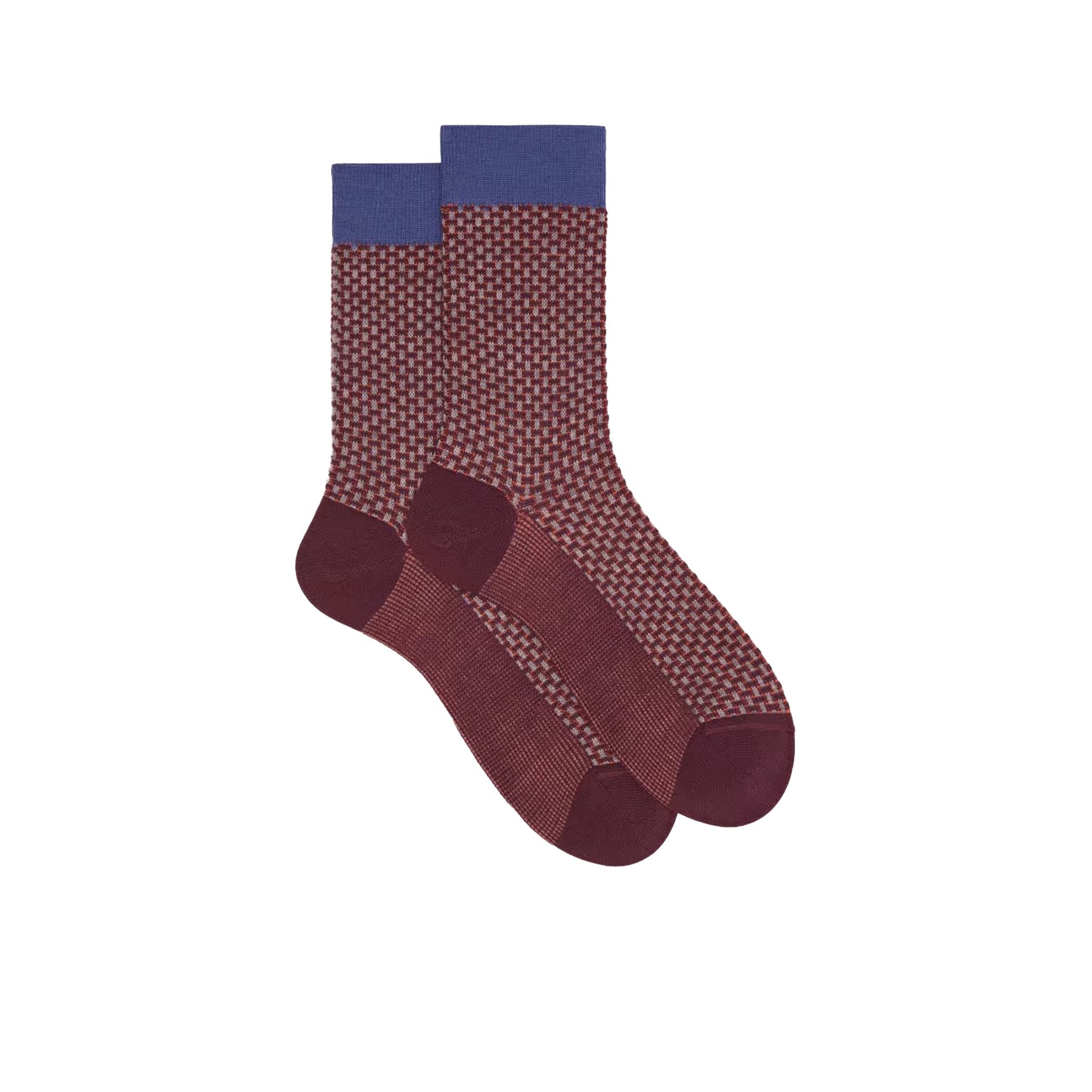 Doré Doré Fantaisie Aubergine/ Bleu Jean Foncé 268485 rood