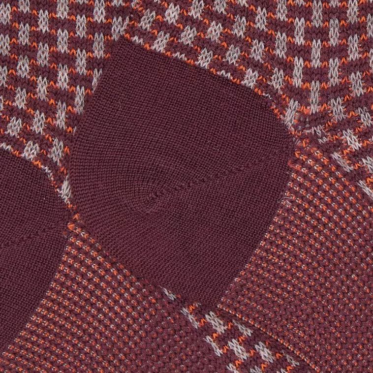 Doré Doré Fantaisie Aubergine/ Bleu Jean Foncé 268485 rood