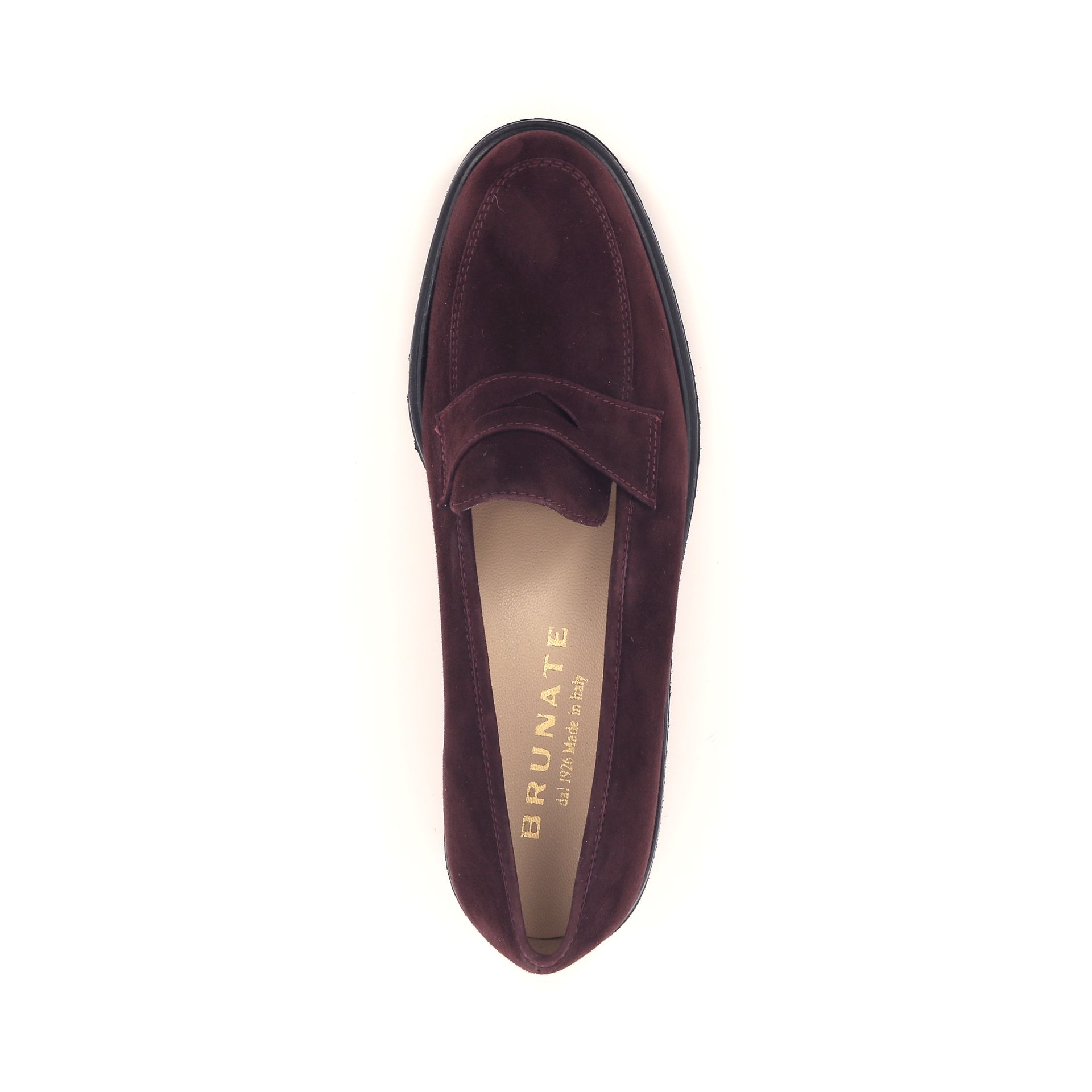 Brunate Mocassin 268606 rood