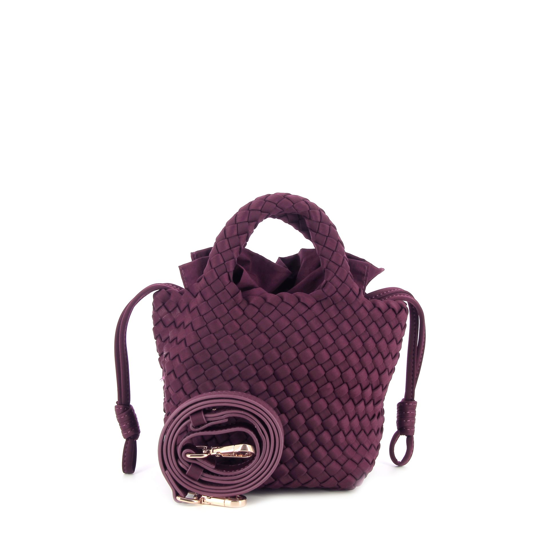 Marrea Mini Inkberry Satin Stripe 268706 rood