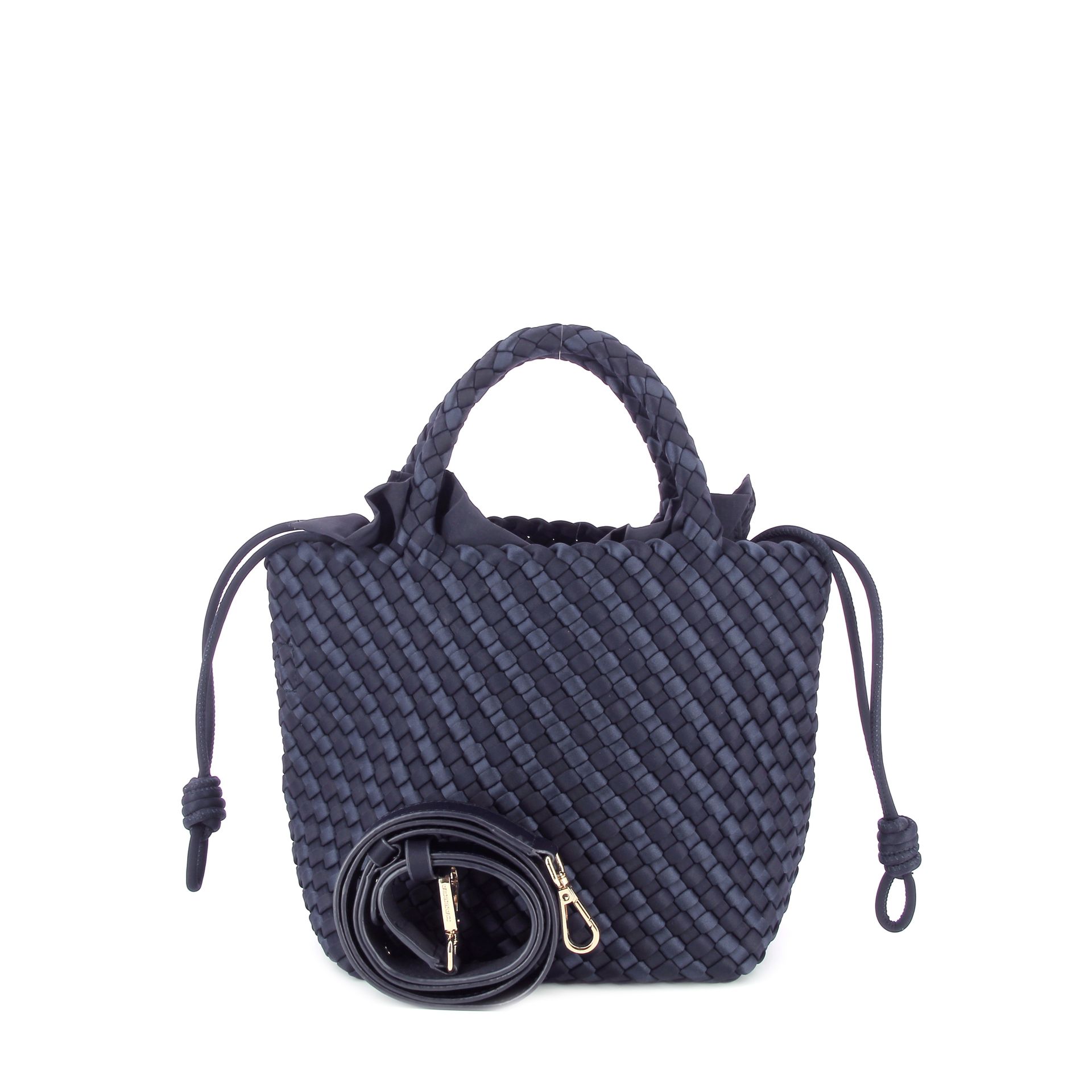 Marrea Midi Midnight Satin Stripe 268720 blauw