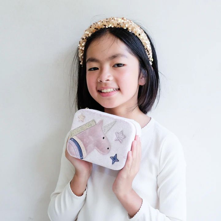 Mimi & Lula Unicorn Jewellery Box 268824 roze