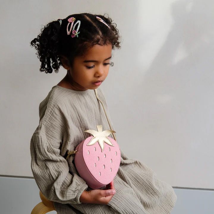 Mimi & Lula Mini Strawberry Bag 268825 roze