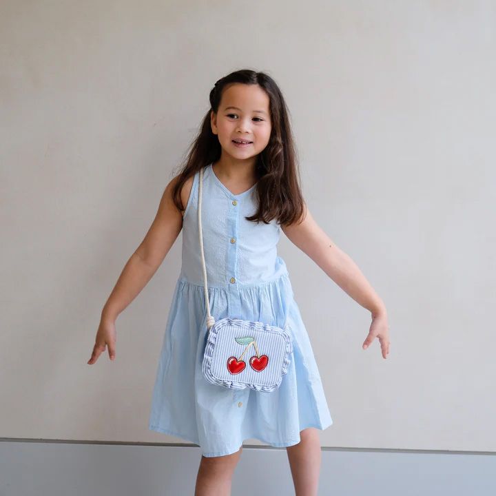 Mimi & Lula Striped Cherry Bag 268832 blauw