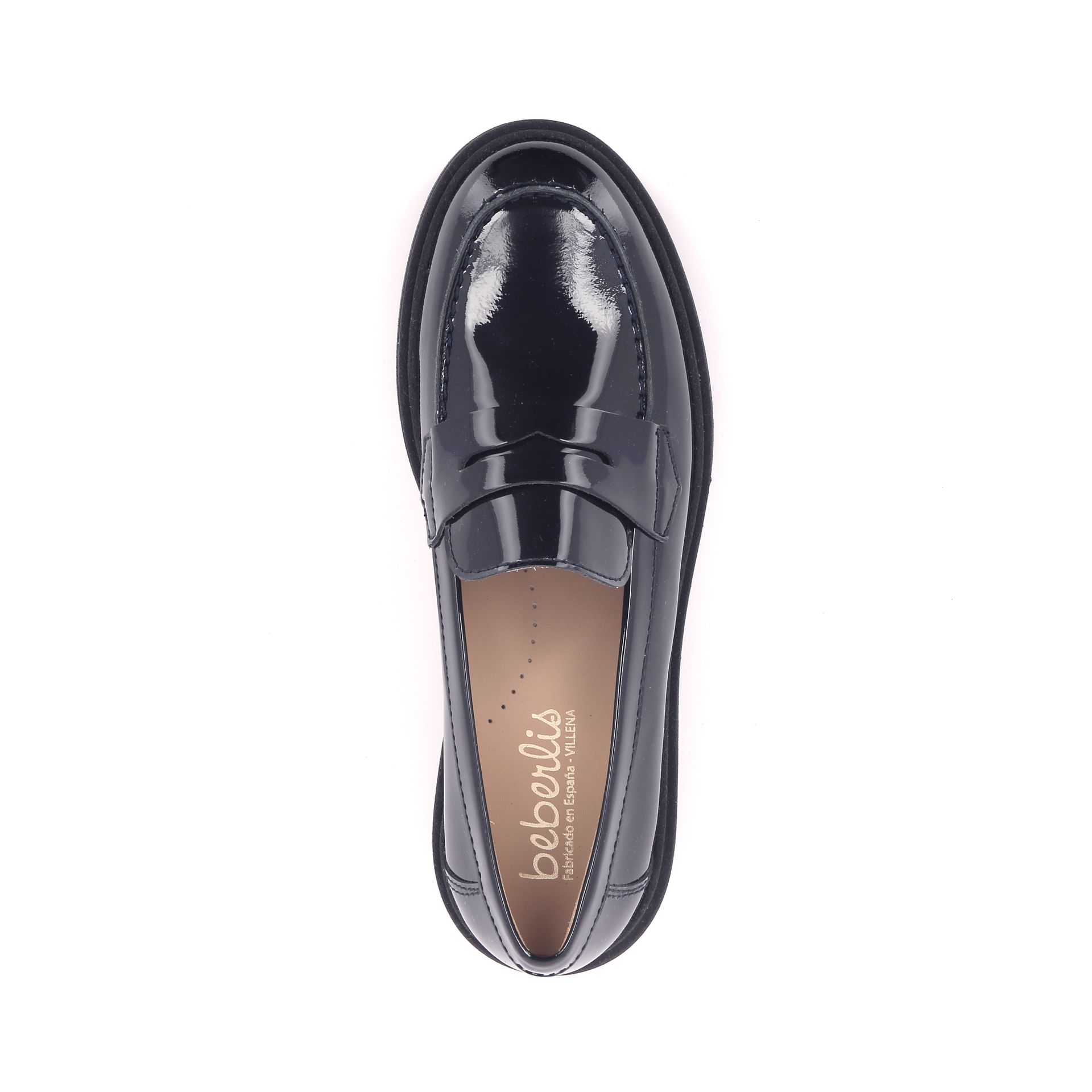 Beberlis Mocassin 268917 blauw