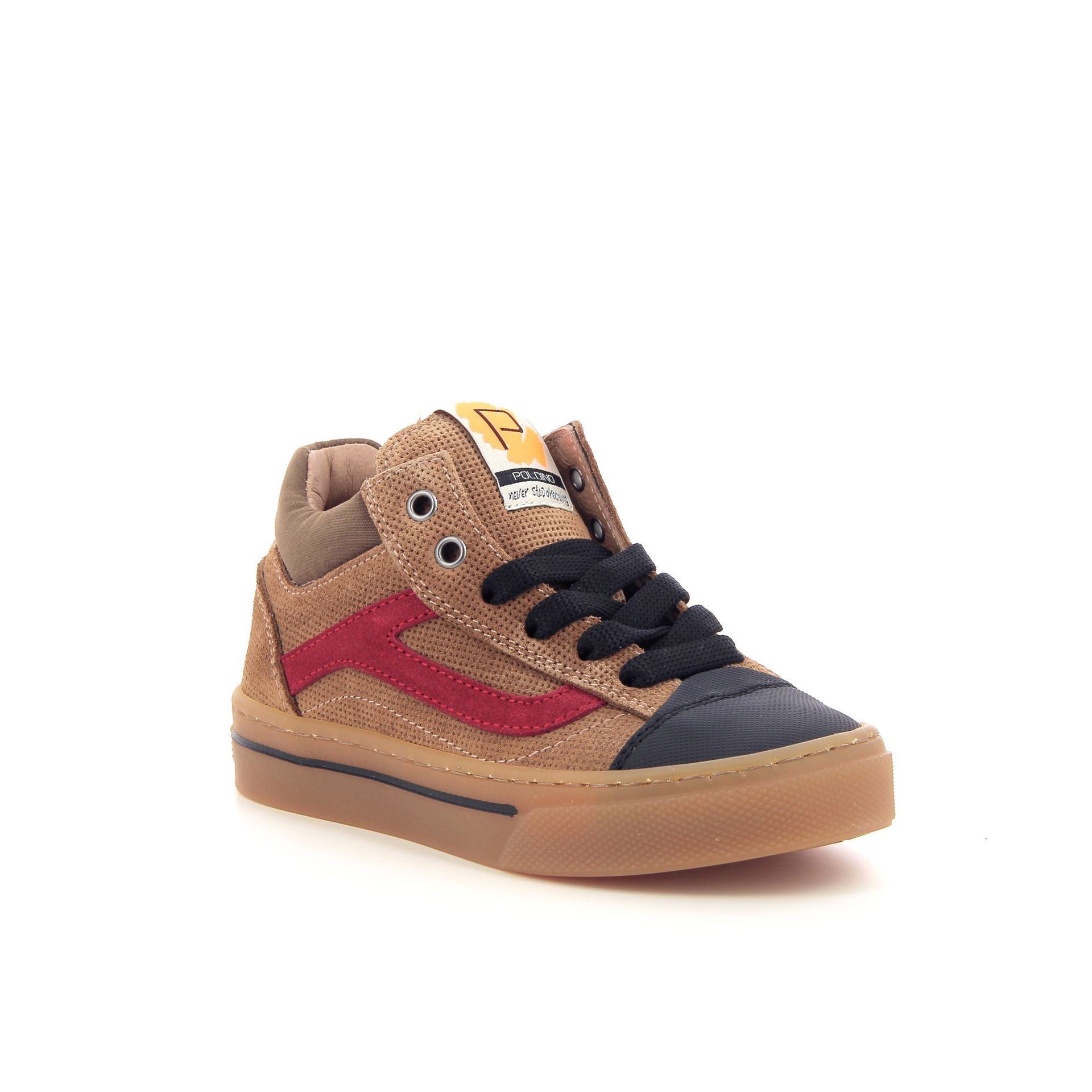 Poldino Sneaker High-Top 268926 cognac