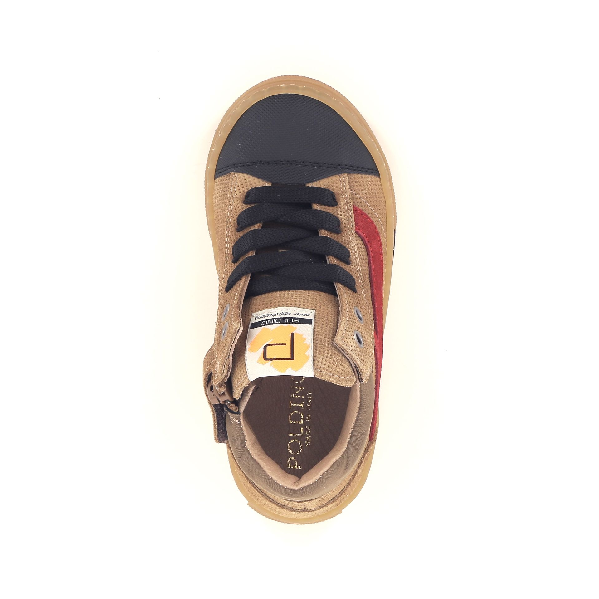 Poldino Sneaker High-Top 268926 cognac