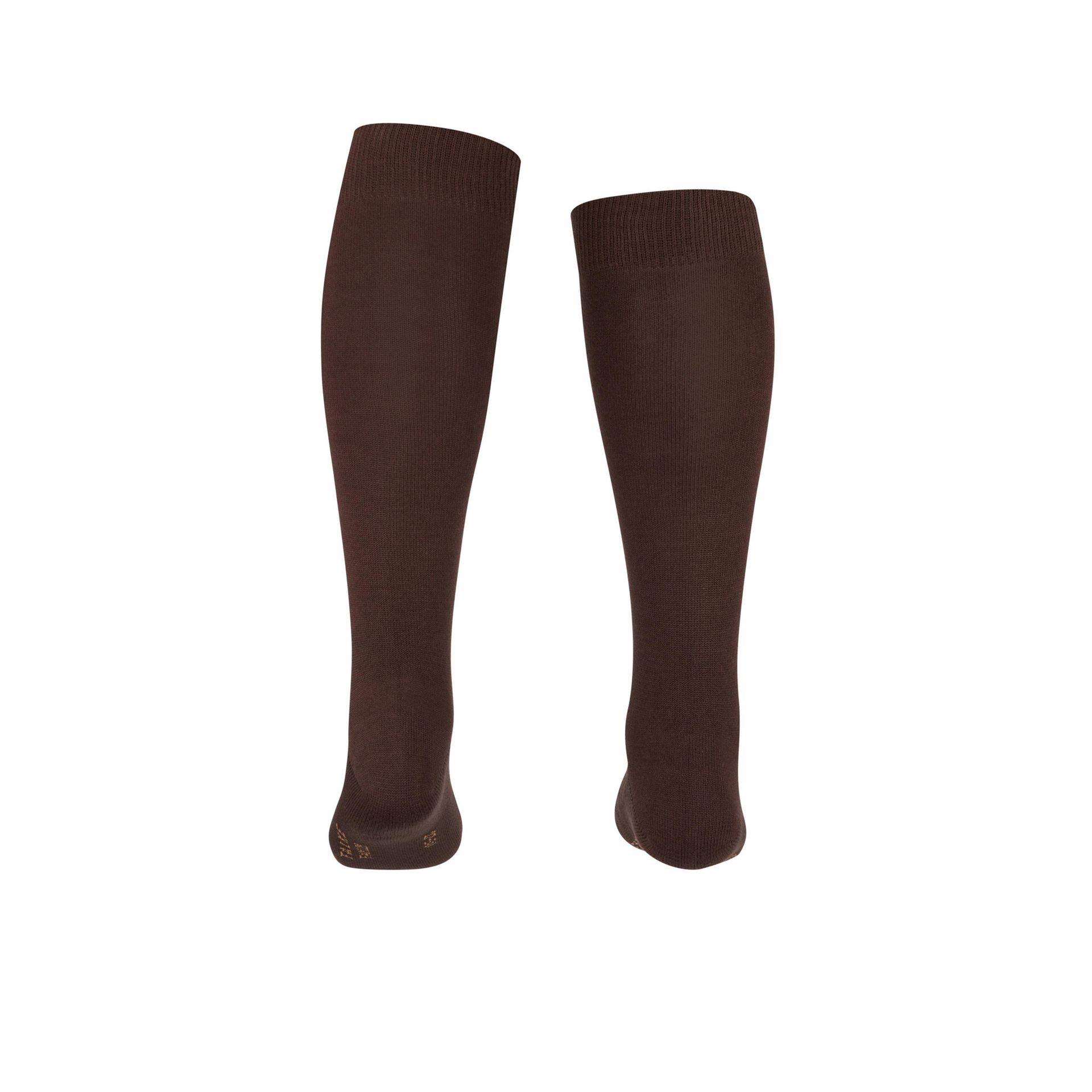 Falke Family Kniekous Dark Brown 268994 bruin