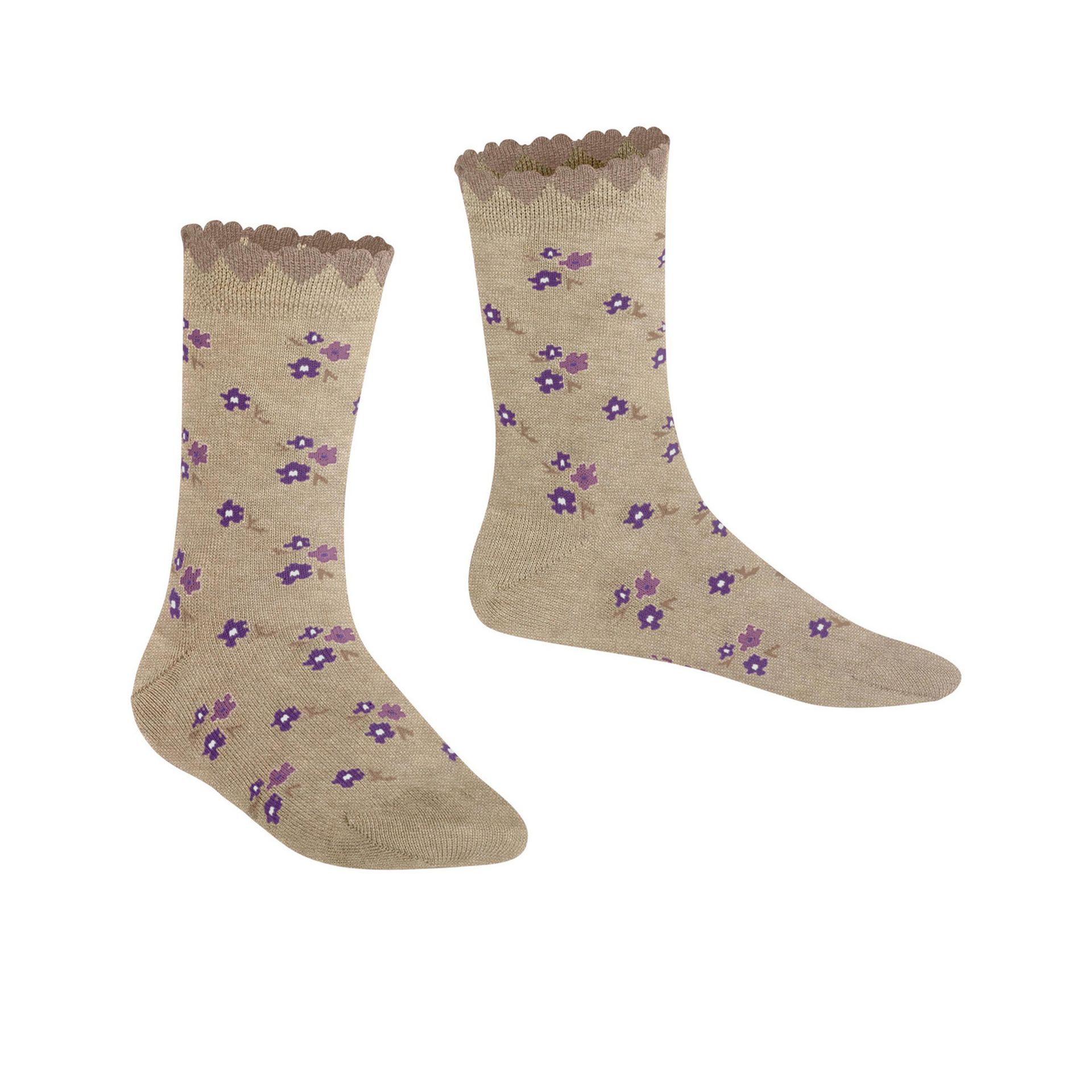 Falke Ditsy Flowers Sand Mel. 269000 beige