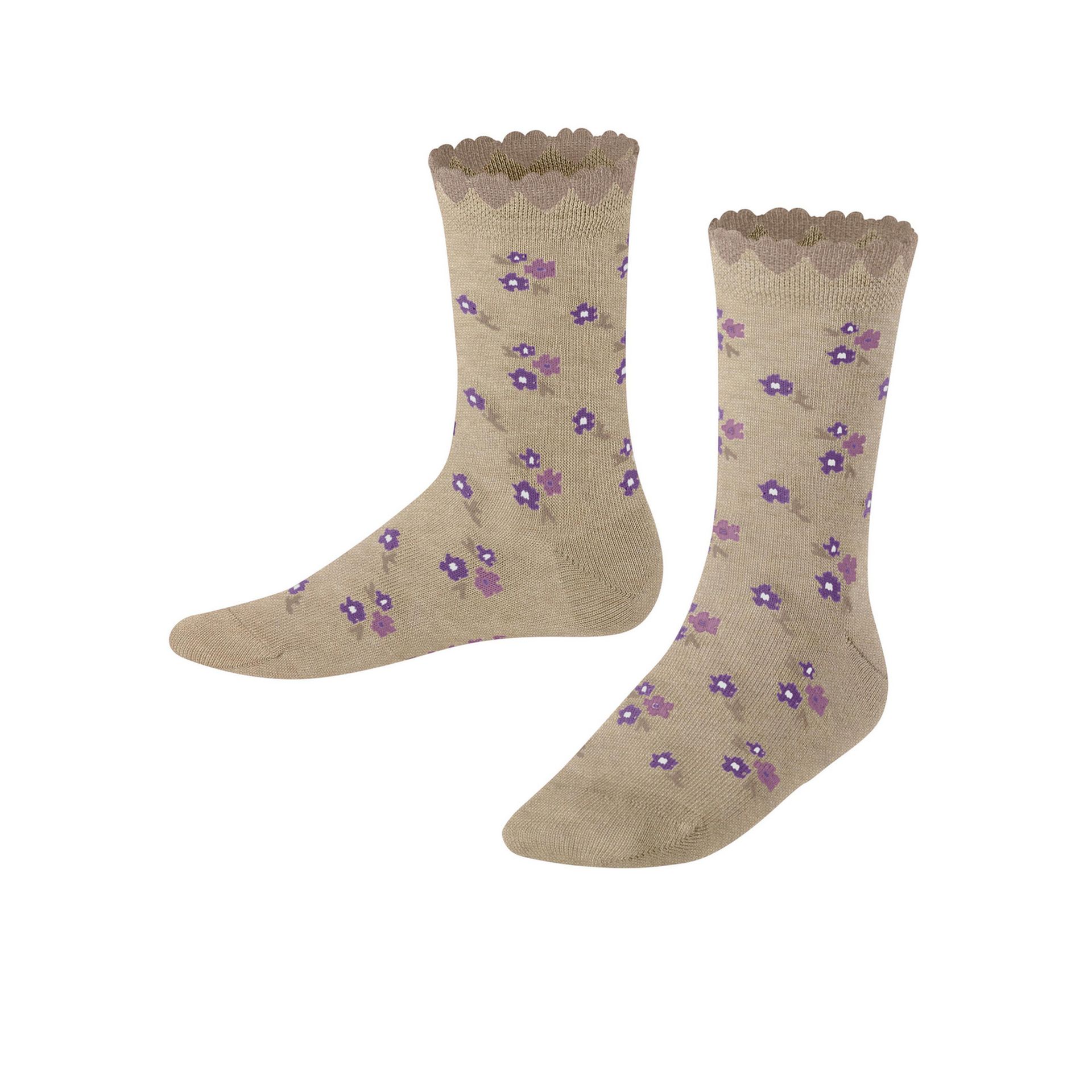 Falke Ditsy Flowers Sand Mel. 269000 beige