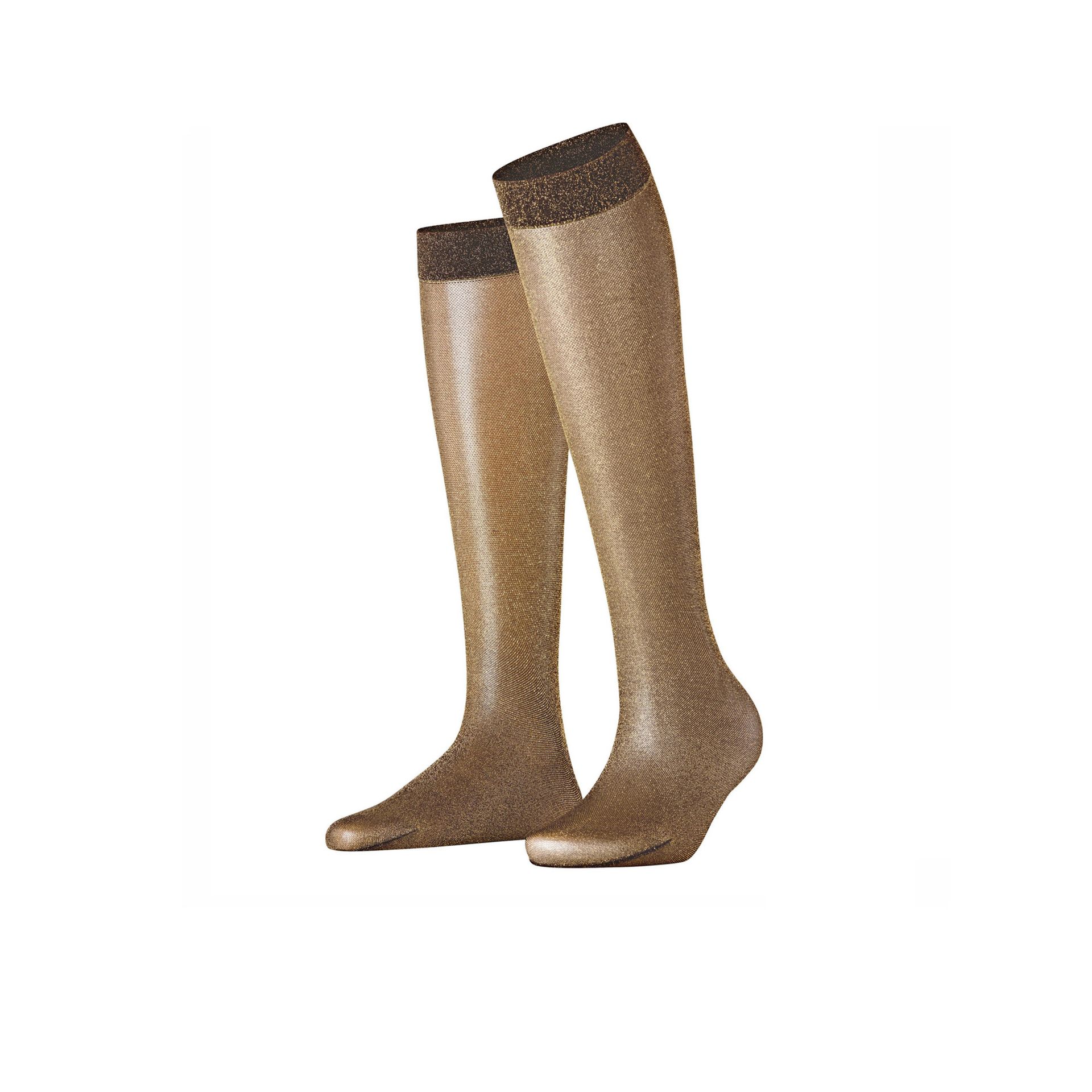 Falke Kniekous Glitter 30 DEN 269019 bruin