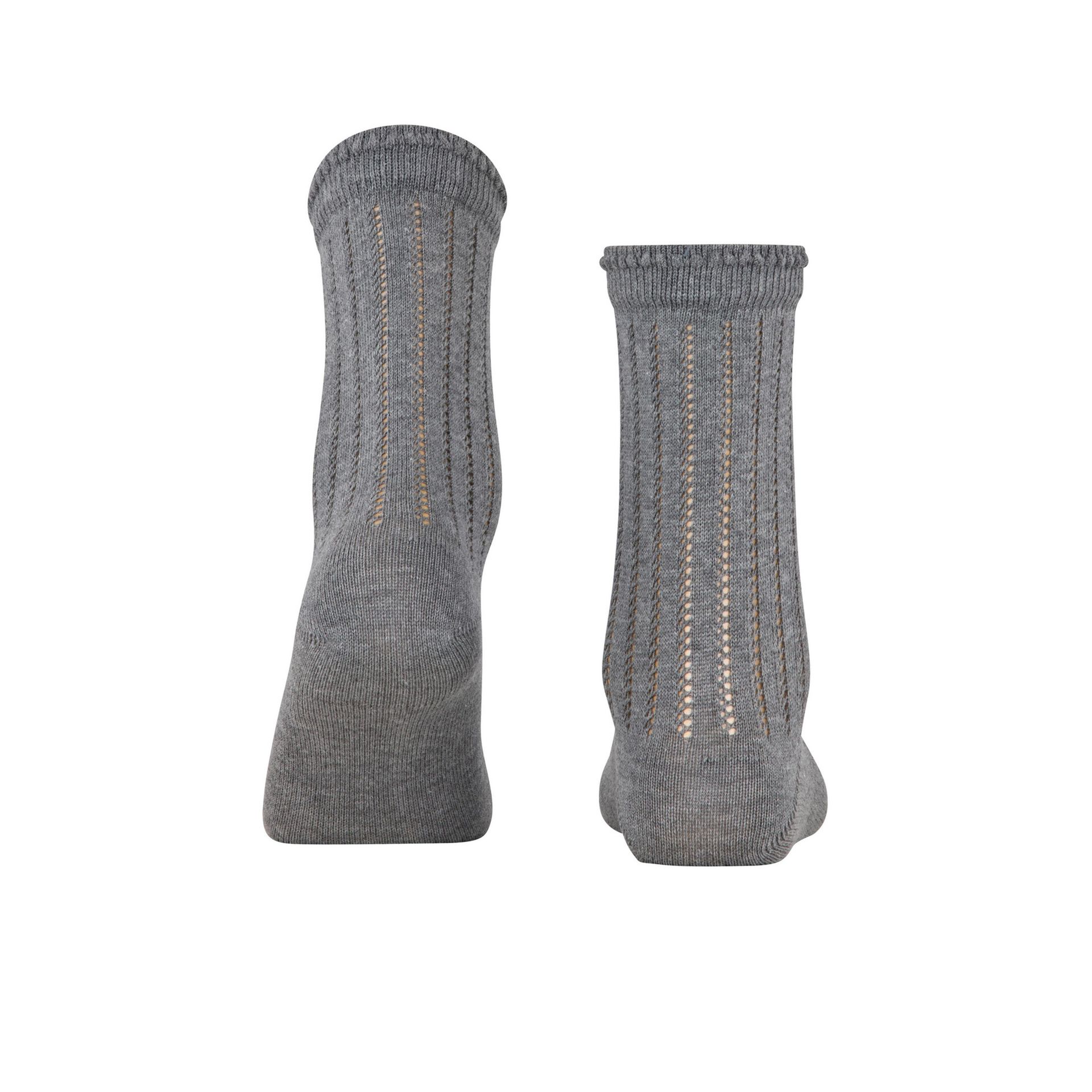 Falke Eyelet Light Greymel. 269021 grijs