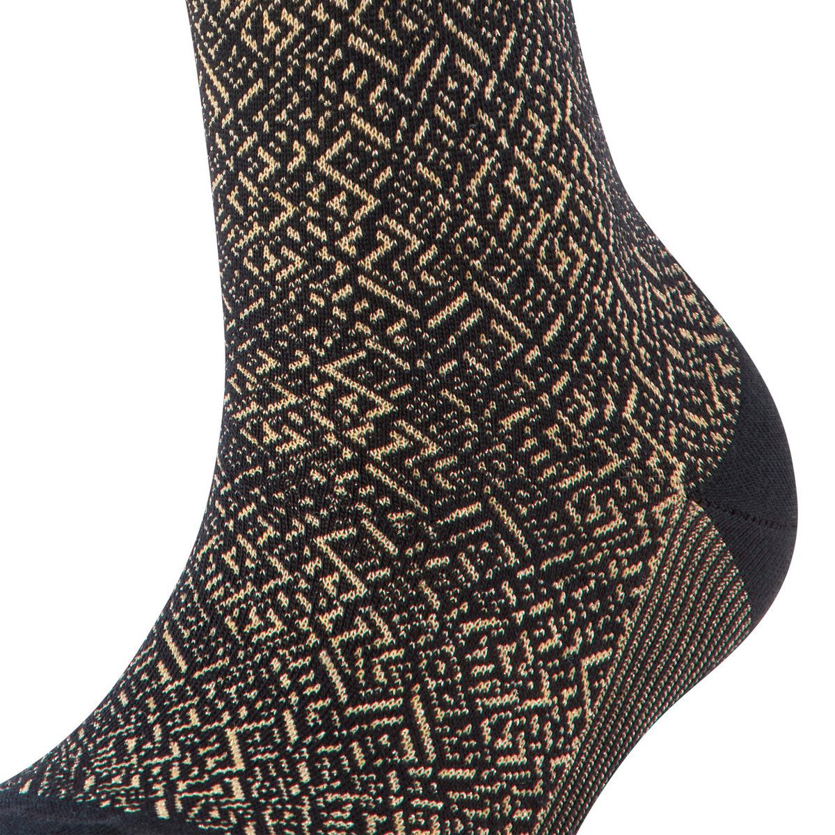 Falke Snow Glitter Black 269031 zwart