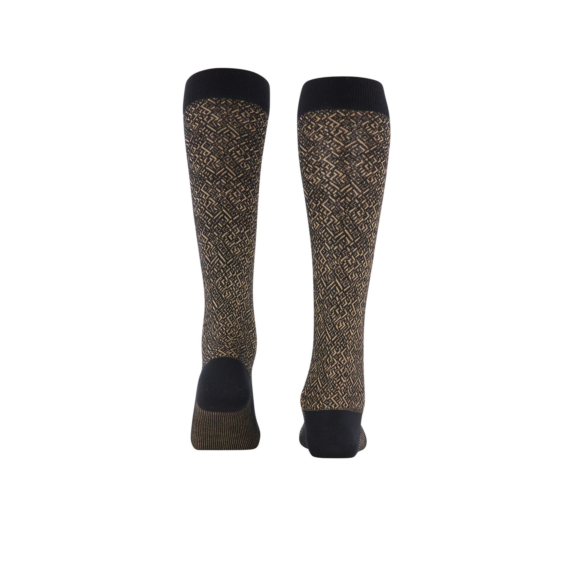 Falke Snow Glitter Black 269031 zwart