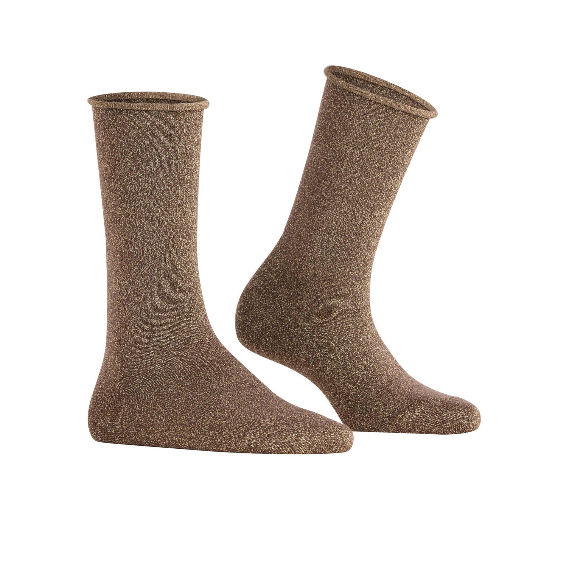 Falke Shiny Dark Brown 269032 bruin