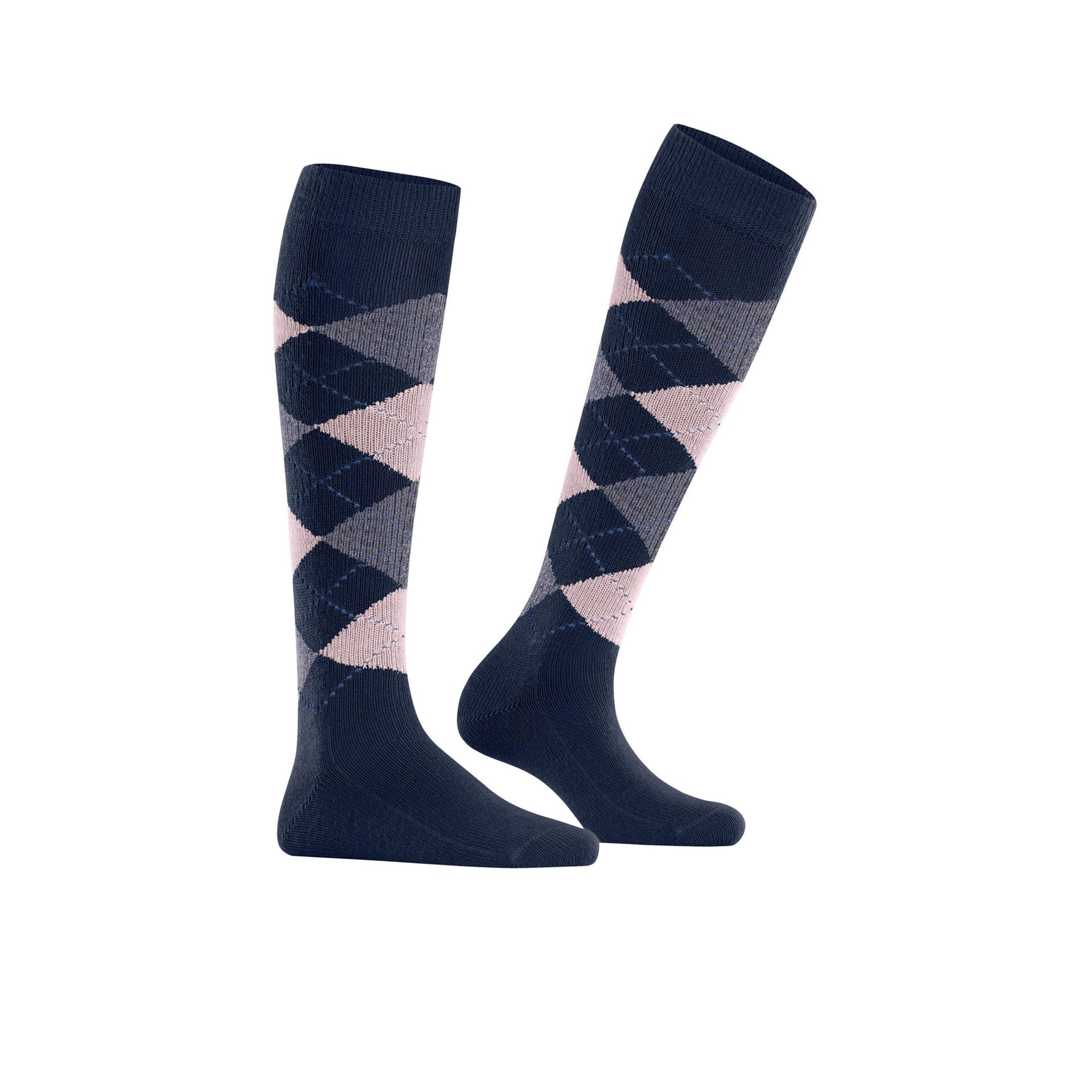 Falke Burlington Whitby Dark Navy 269039 blauw