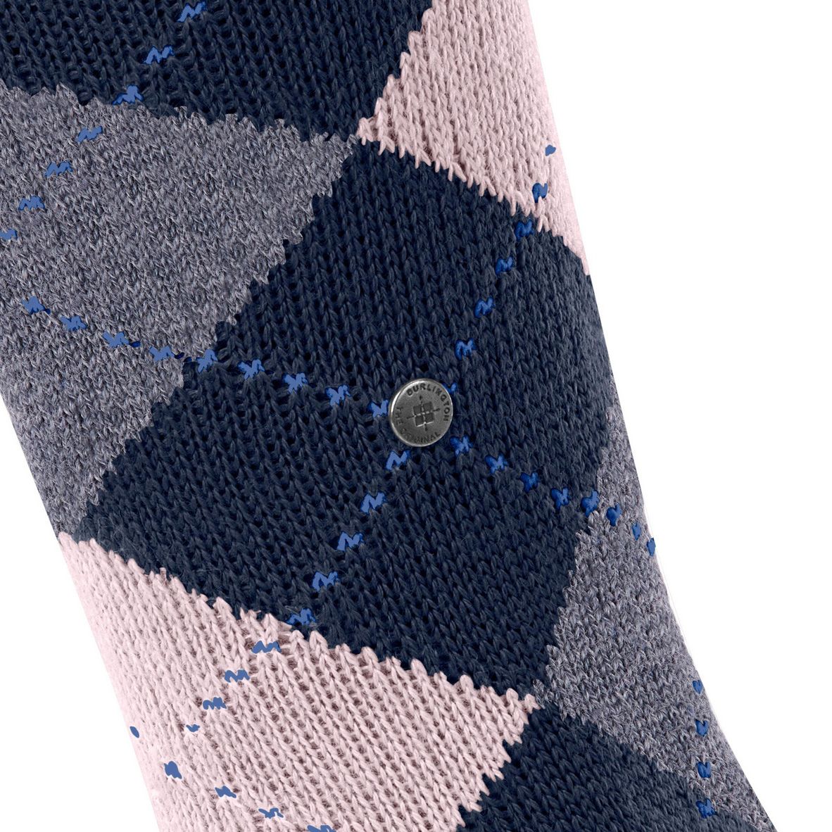 Falke Burlington Whitby Dark Navy 269039 blauw