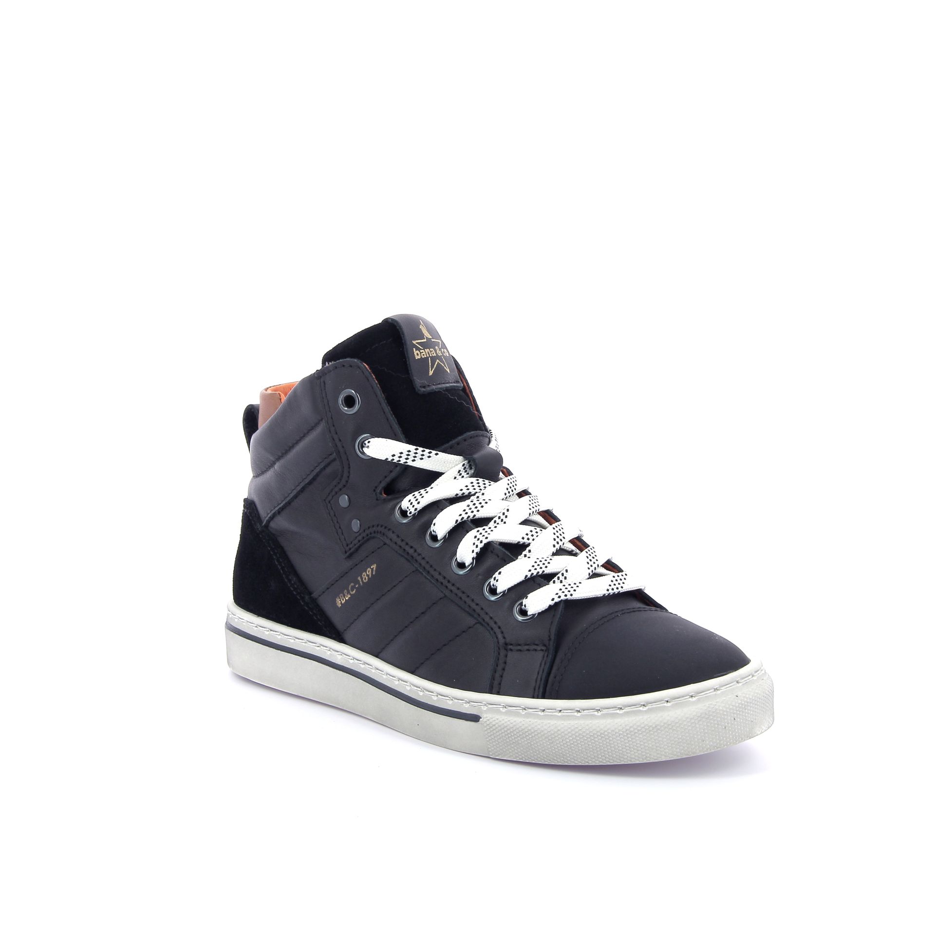 Bana&Co Sneaker High-Top 269059 zwart