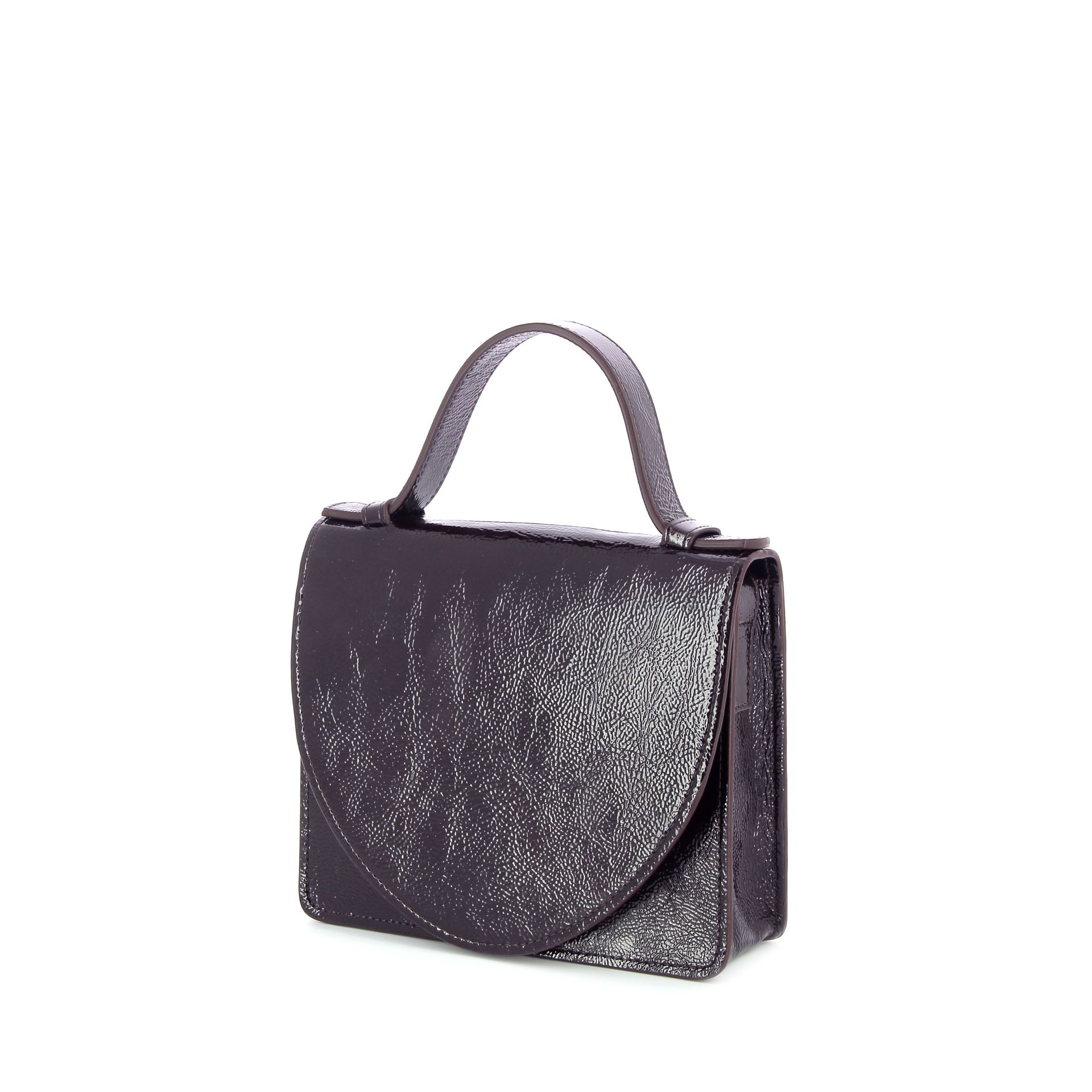 Mieke Dierckx Micro Briefcase Chocolate Stone 269325 bruin