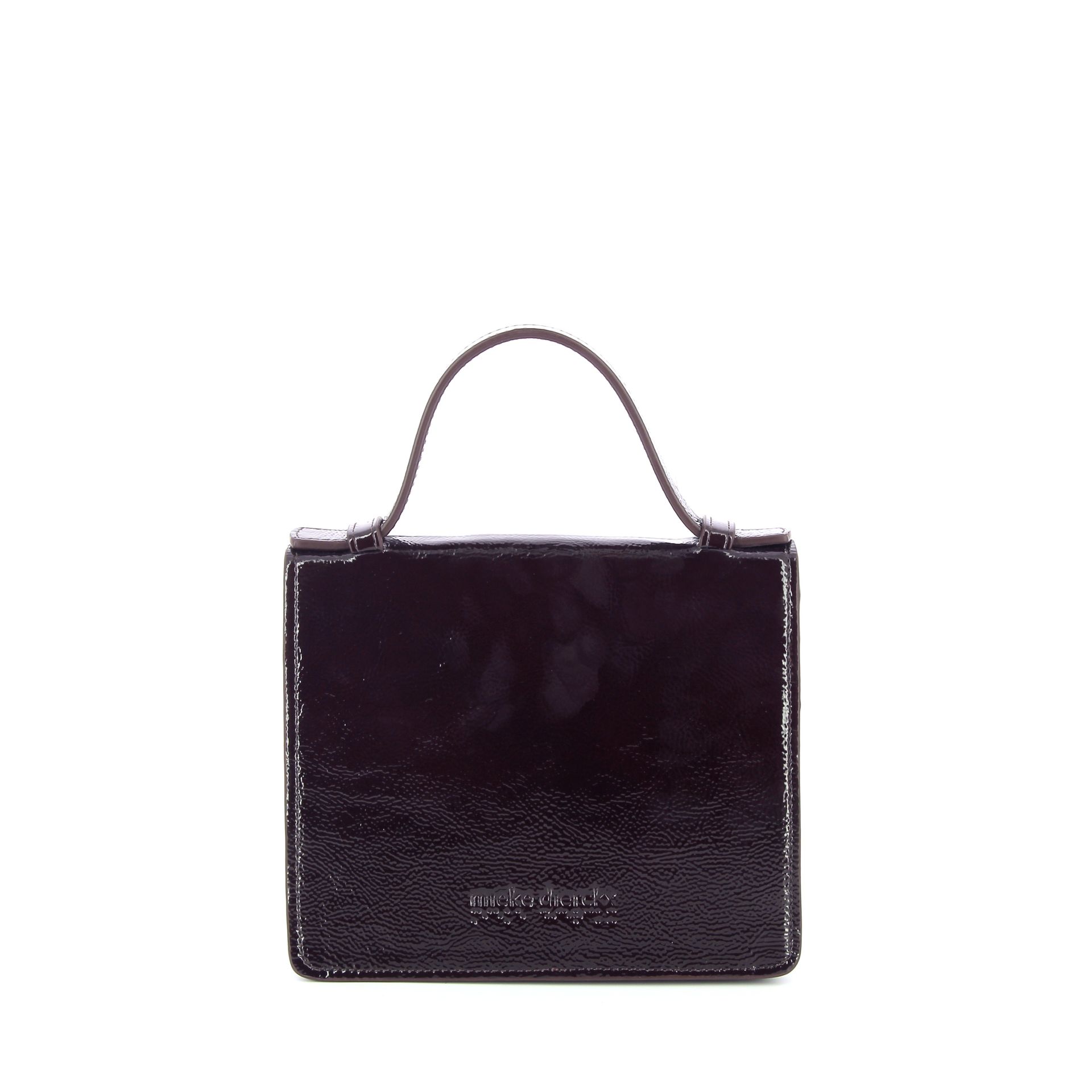 Mieke Dierckx Micro Briefcase Chocolate Stone 269325 bruin