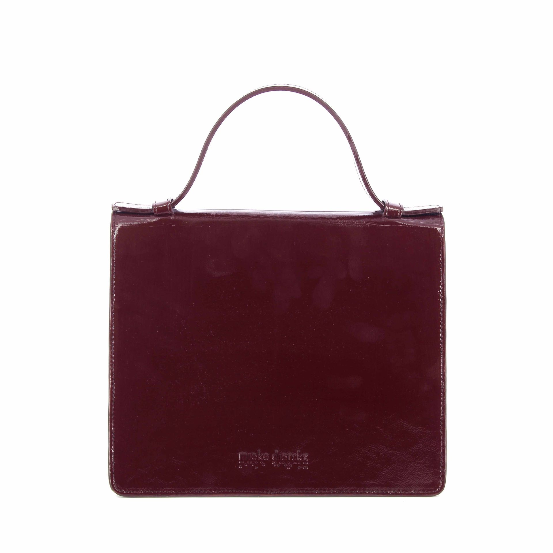 Mieke Dierckx Mini Briefcase Ruby 269332 rood