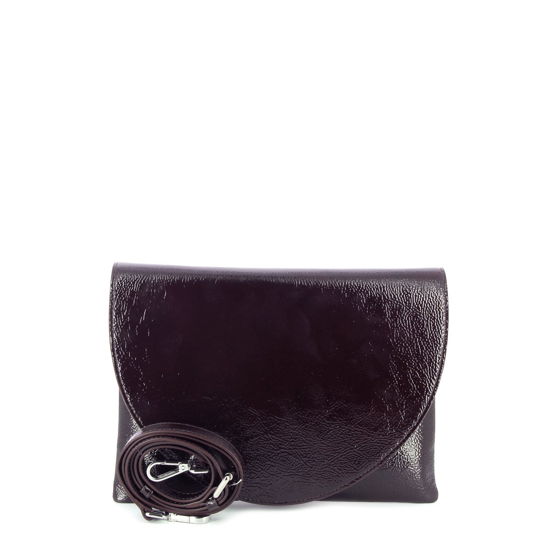 Mieke Dierckx Midi Enveloppe Chocolate Stone 269343 bruin