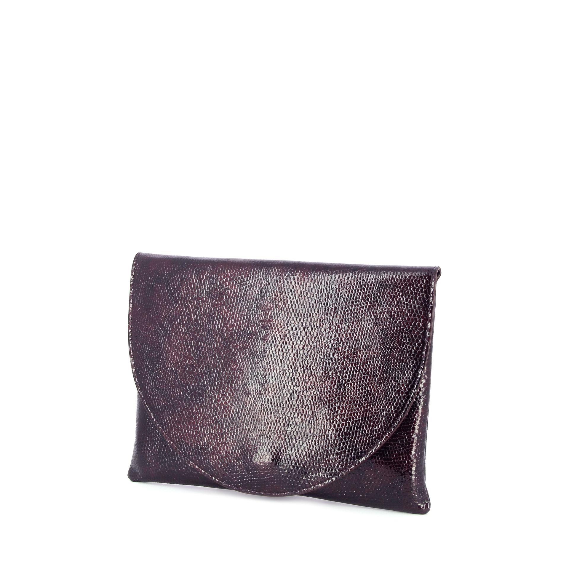Mieke Dierckx Midi Enveloppe Wine Snake 269345 rood