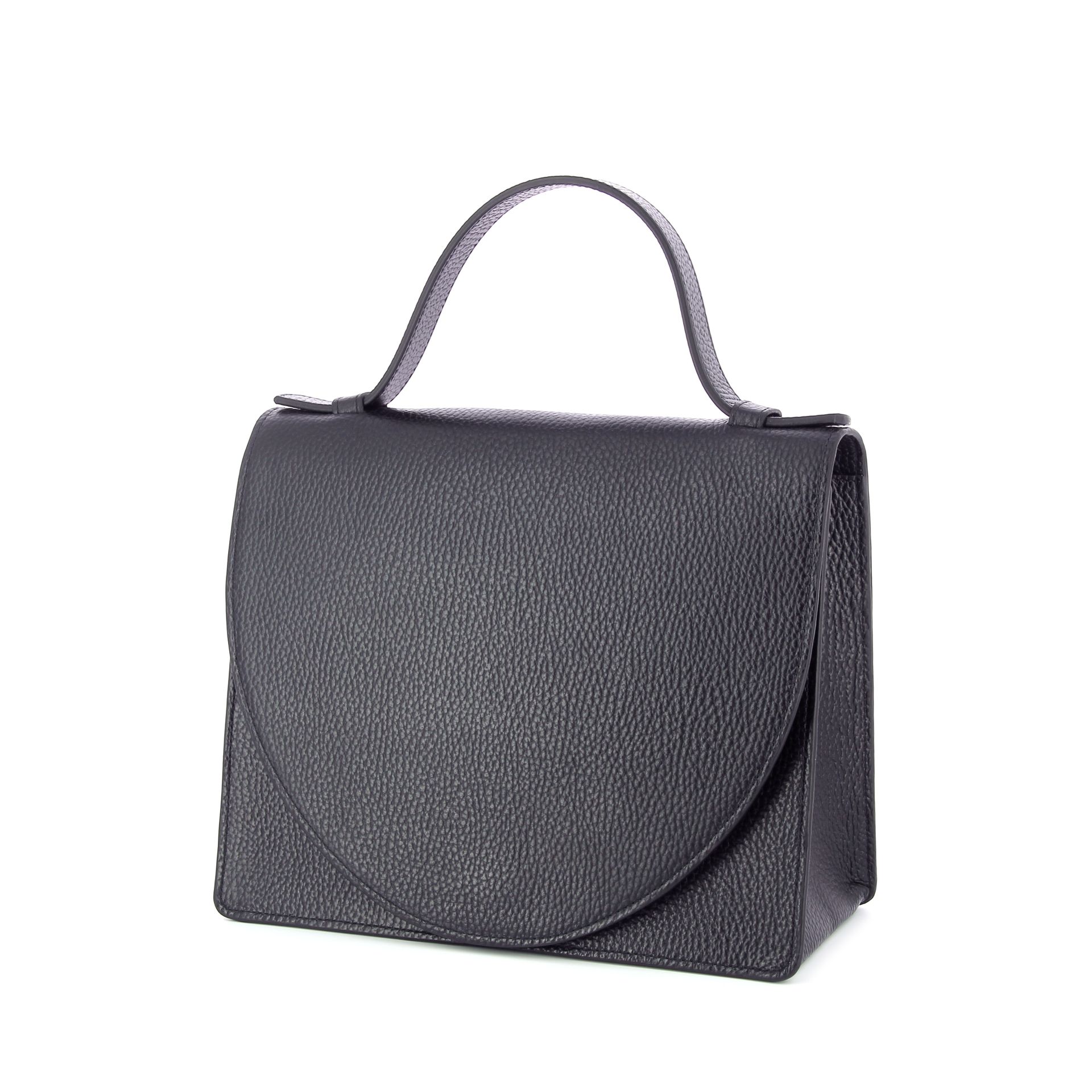 Mieke Dierckx Mini Briefcase Black Structured 269348 zwart