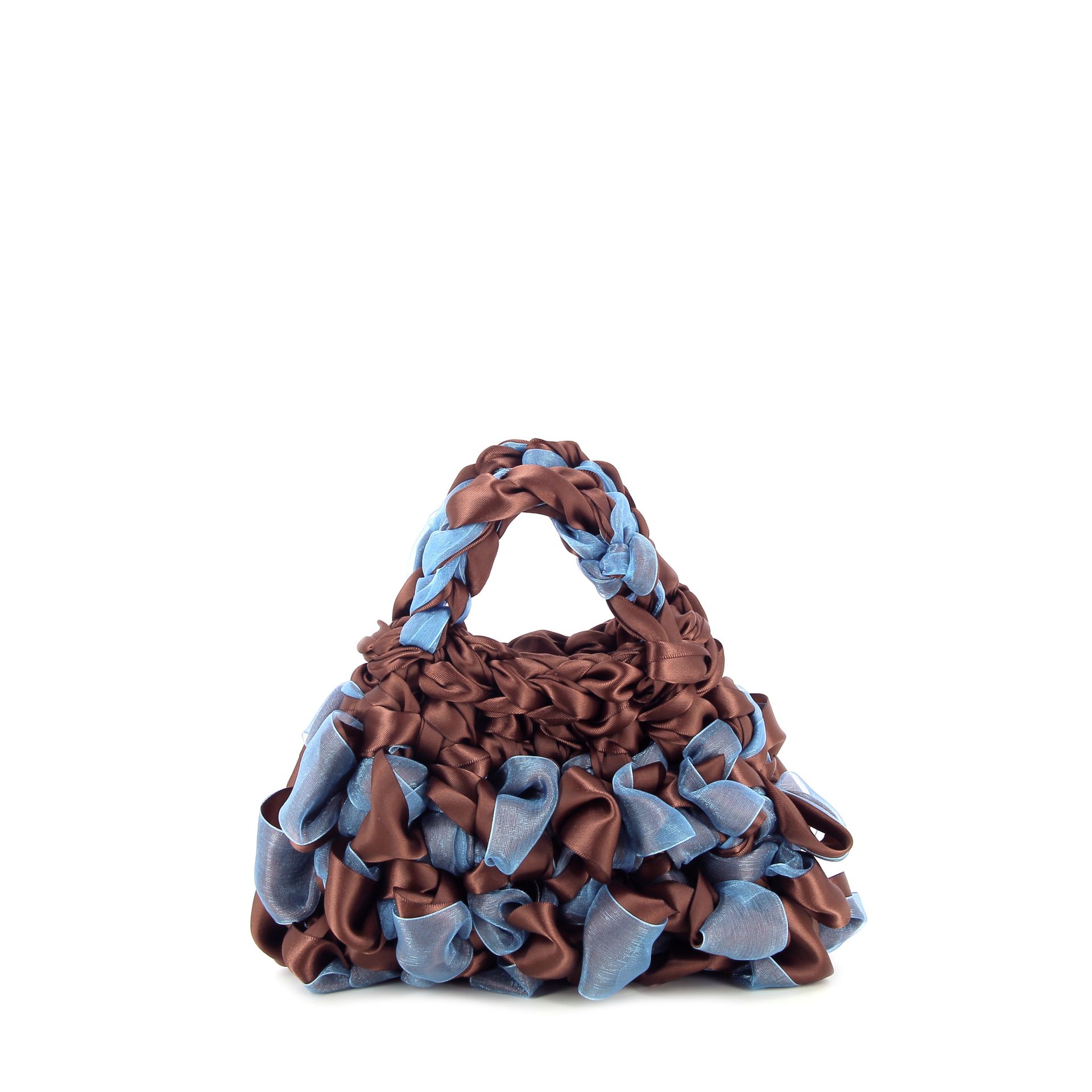 Nott Nott Organza Choco Brown/ Light Blue 269354 bruin