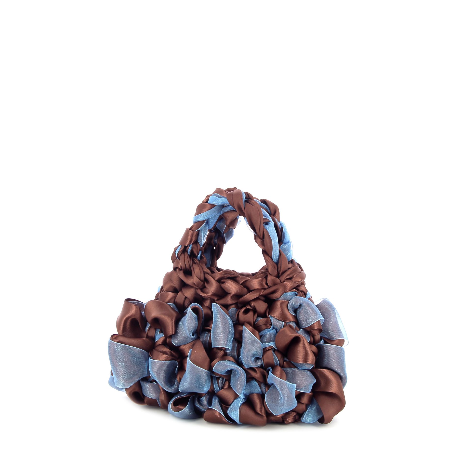 Nott Nott Organza Choco Brown/ Light Blue 269354 bruin