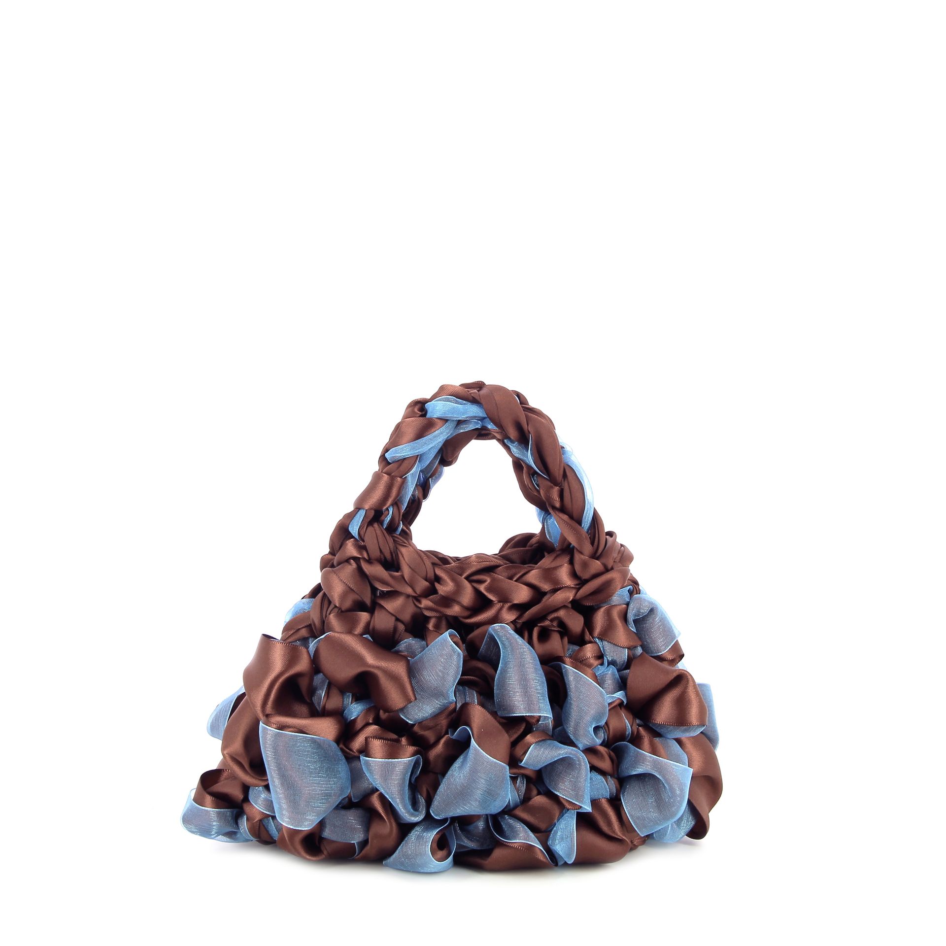 Nott Nott Organza Choco Brown/ Light Blue 269354 bruin
