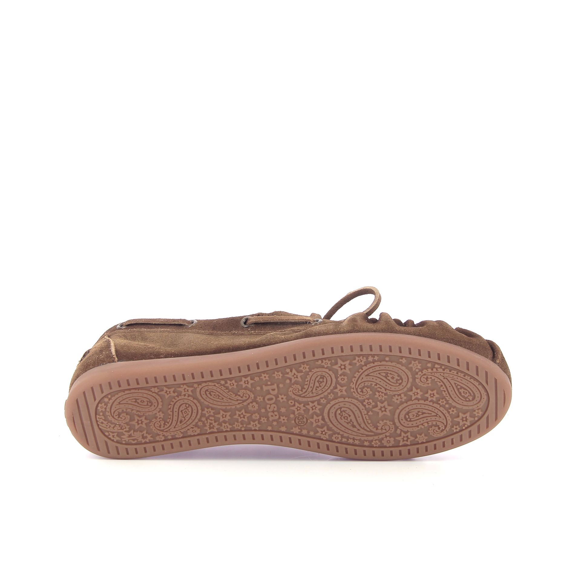 Posa Boat Loafer Wrinkle 269445 bruin