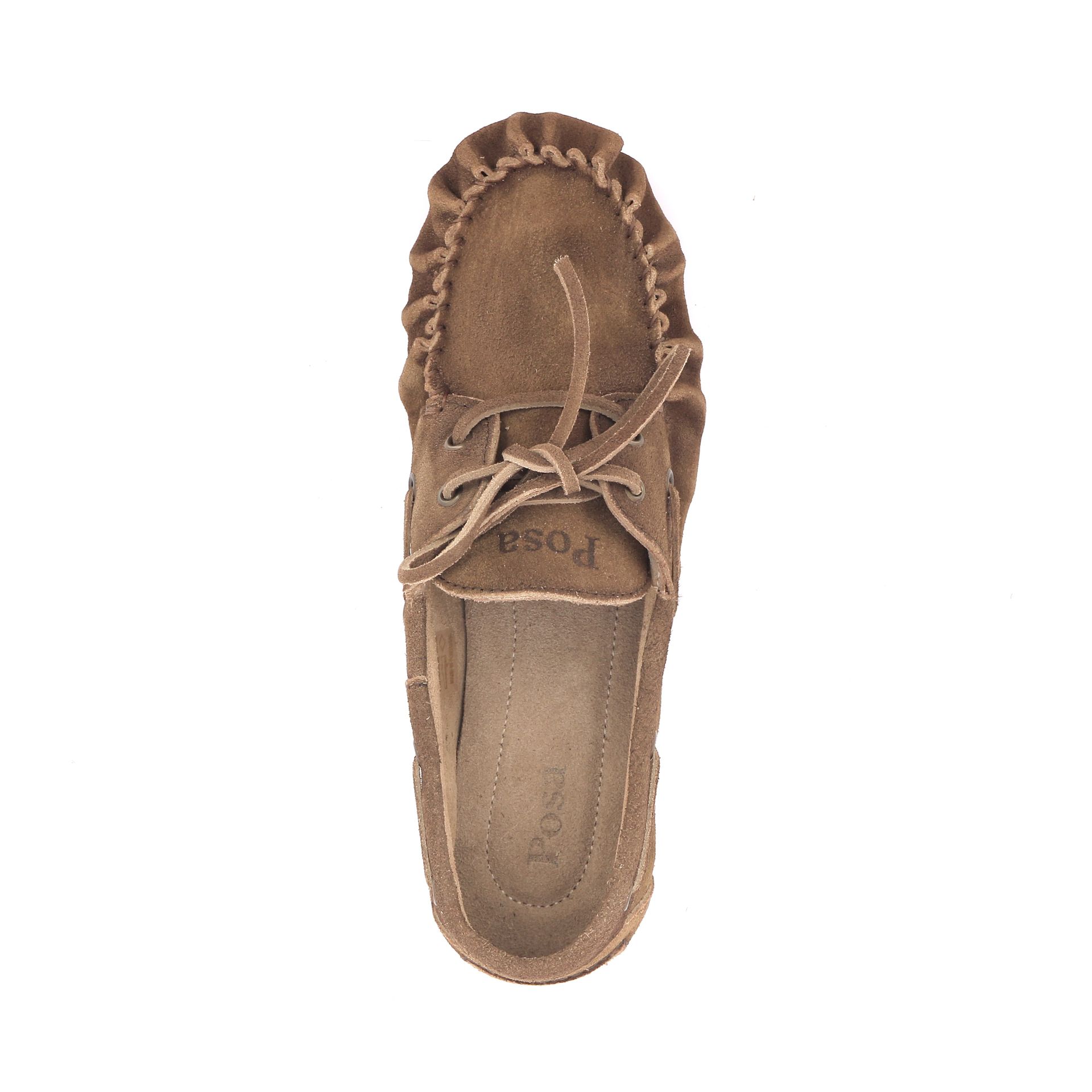 Posa Boat Loafer Wrinkle 269445 bruin