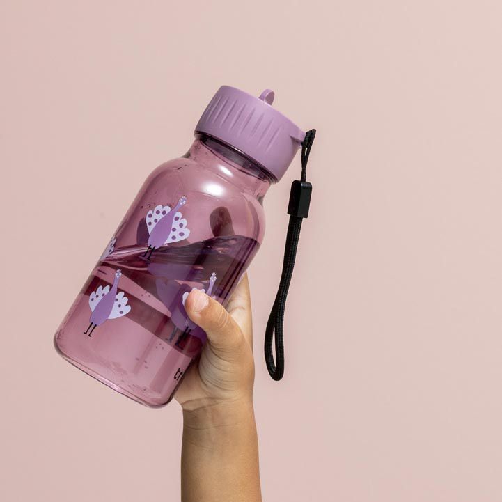 Trixie Proud Peacock Drinkfles 269517 paars